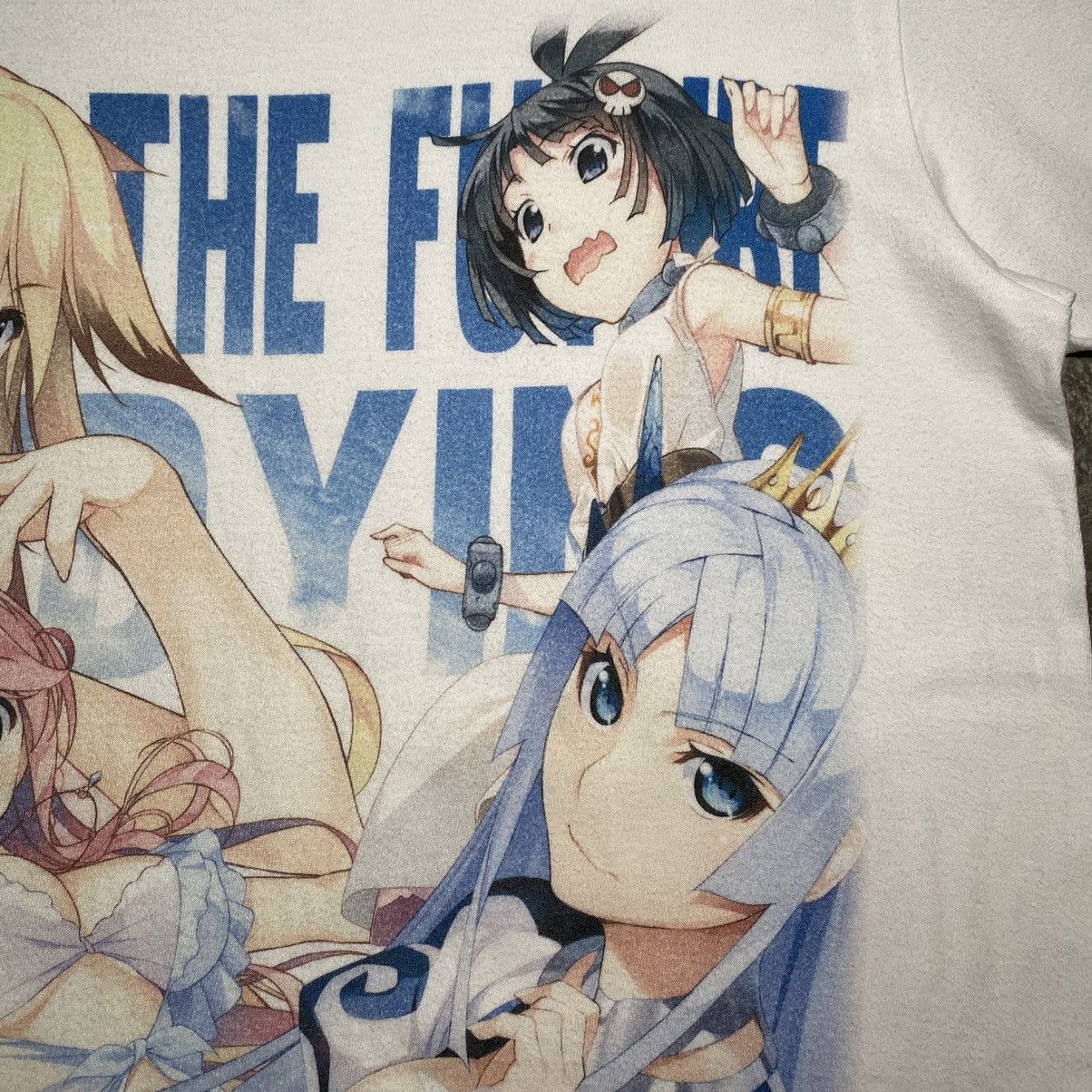 Anime Rare Hatsuru Koto Naki Mirai Yori Harem waifu anime Tshirt Size US L / EU 52-54 / 3 - 6 Thumbnail