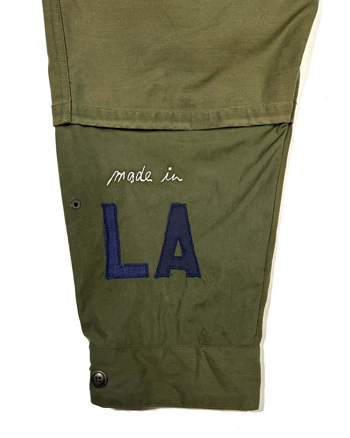 Greg Lauren GREG LAUREN CROPPED ARMY CARGO PANT Size US 40 / EU 56 - 7 Thumbnail