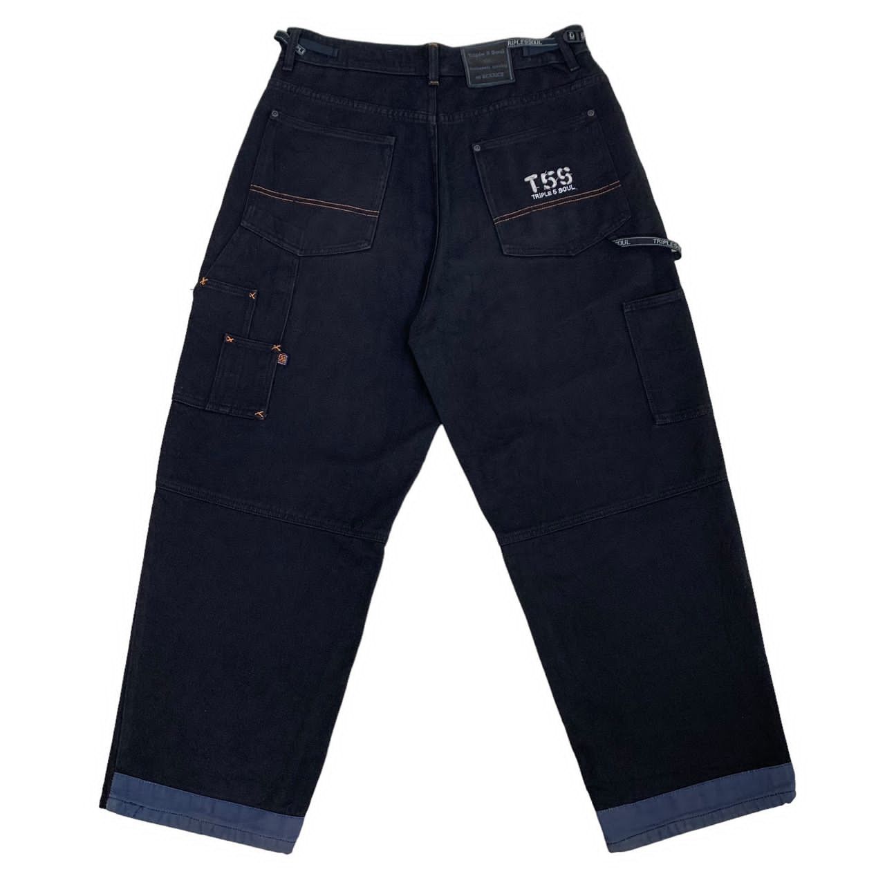Triple 5 Soul × Vintage Triple 5 Soul Triple 5 Soul NYC Baggy Hiphop Carpenter Size US 33 - 6 Thumbnail