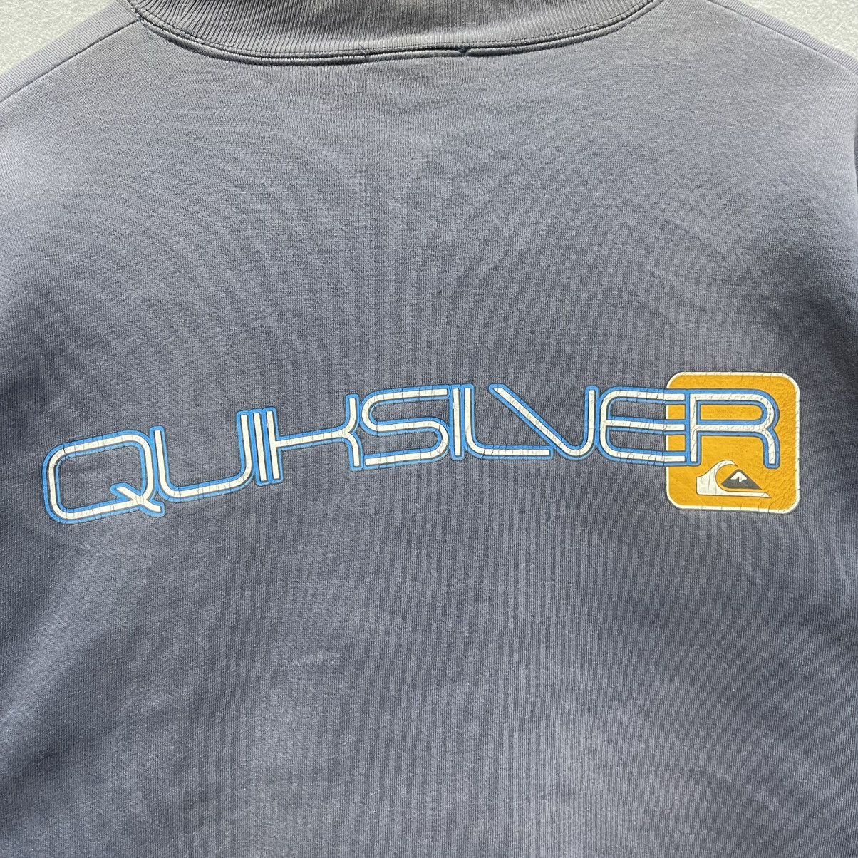 Quiksilver Vintage 2000s Quiksilver Surf Sweatshirt –Embroidered Logo Size US L / EU 52-54 / 3 - 2 Thumbnail