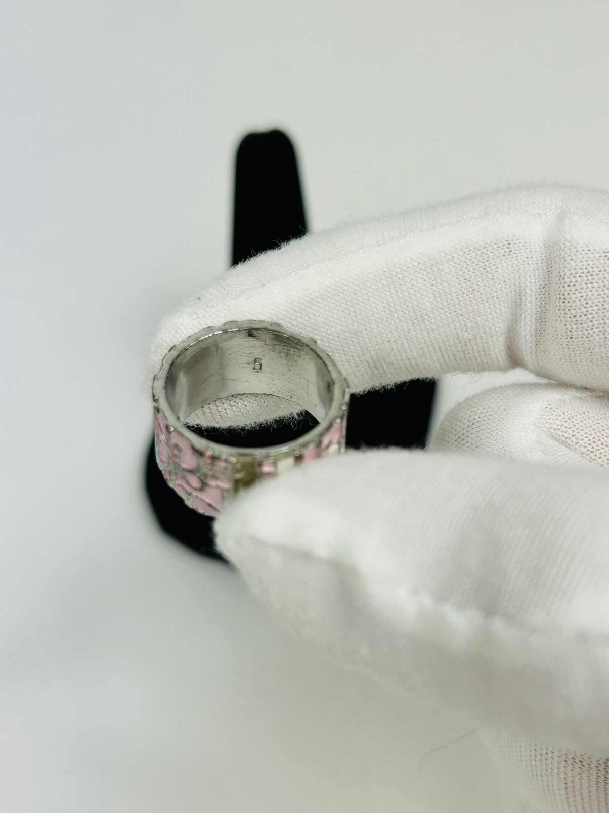 Dior Dior Pink Trotter 2 Ring Size 5 Size ONE SIZE - 5 Thumbnail