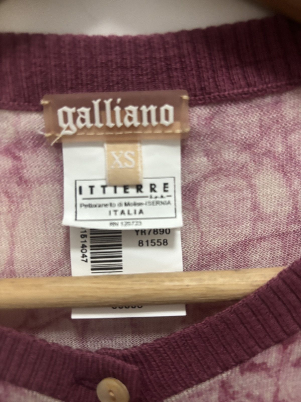 John Galliano Galliano knit jacket cardigan Xs Size XS / US 0-2 / IT 36-38 - 7 Thumbnail
