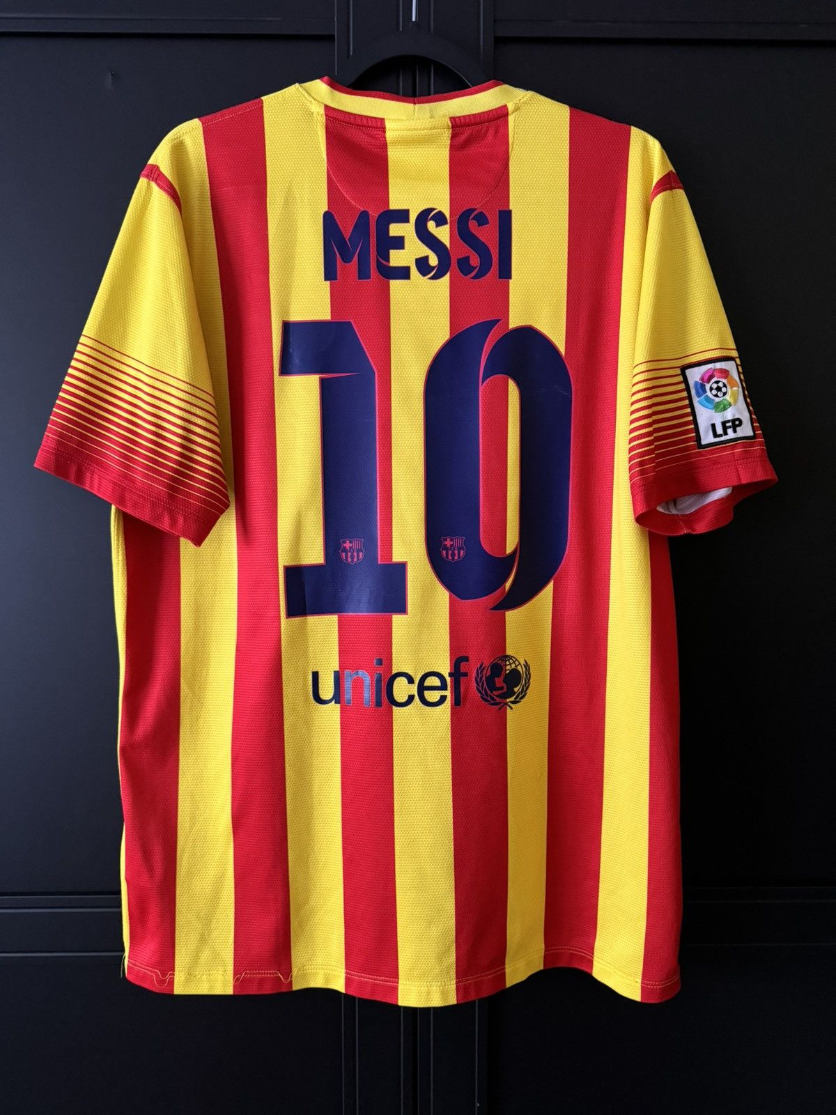 Adidas Barcelona 2013-14 Away MESSI - 532823 703 - (L) Size US L / EU 52-54 / 3 - 2 Thumbnail