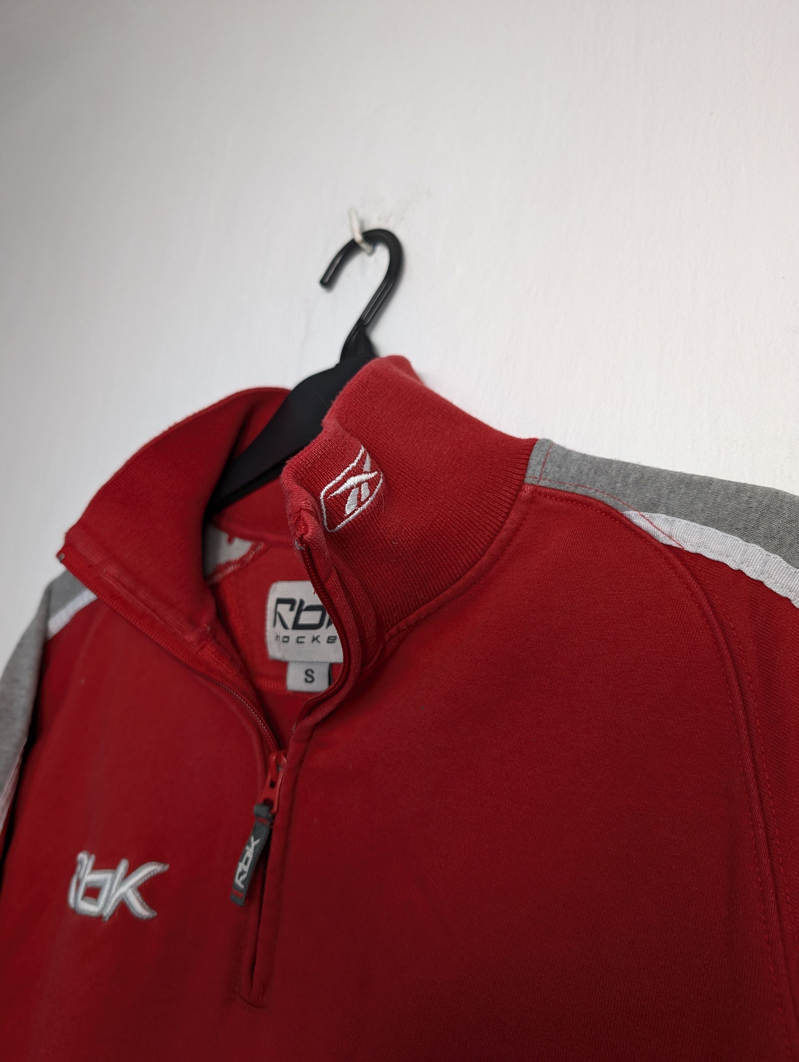 Reebok × Vintage Vintage 00s Reebok Hockey Sweatshirt Y2K Sportswear Size US S / EU 44-46 / 1 - 5 Thumbnail