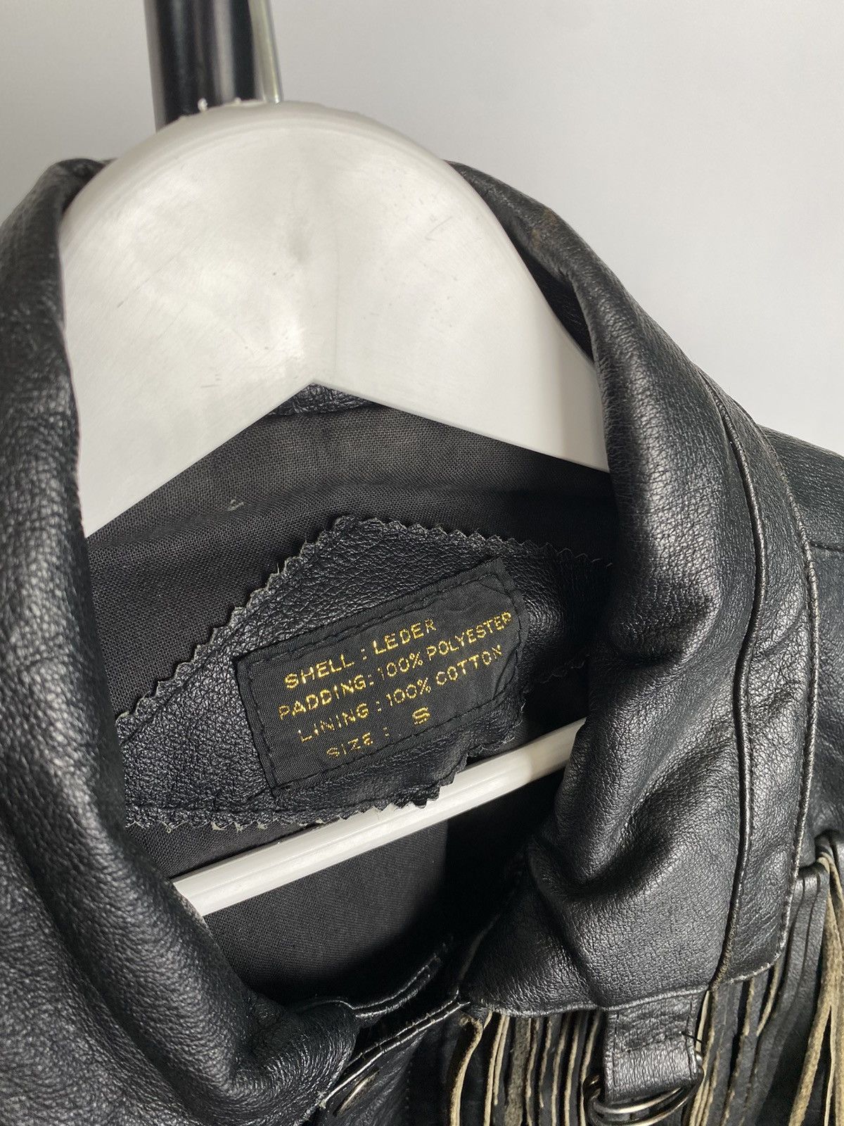 Indian Motorcycle × Vintage Crazy 90s vintage leather Racing skyjacket jacket Size US S / EU 44-46 / 1 - 14 Thumbnail