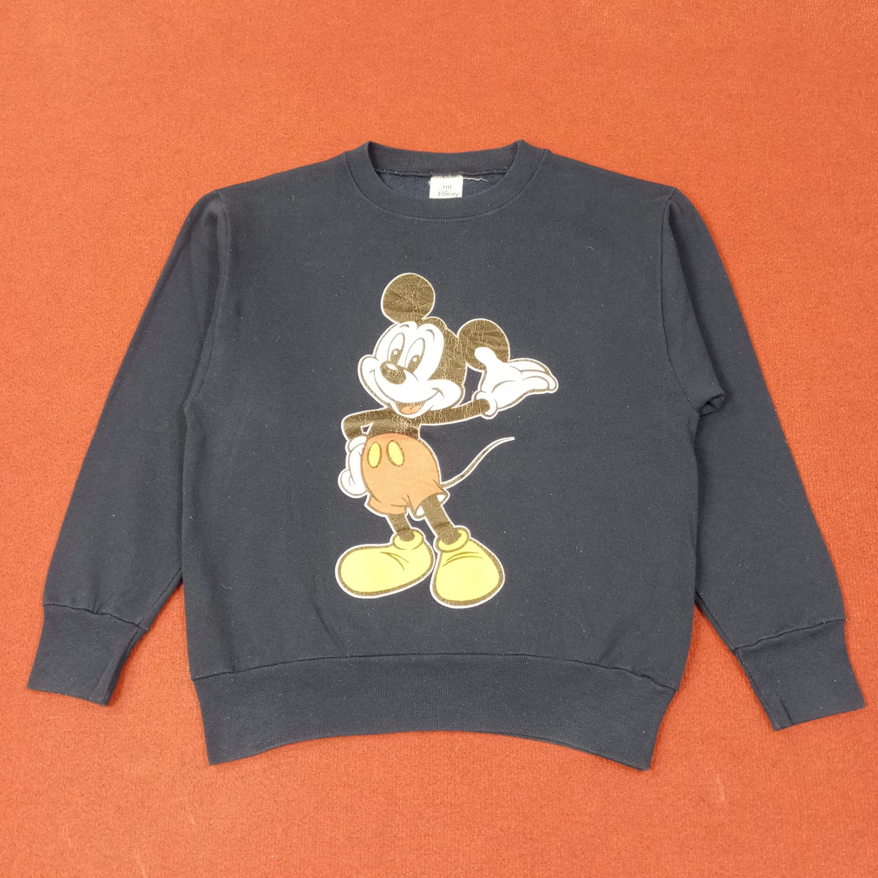 Vintage Mickey Mouse The Disney Store Vintage Sweatshirt c255n20 Size US M / EU 48-50 / 2 - 1 Thumbnail