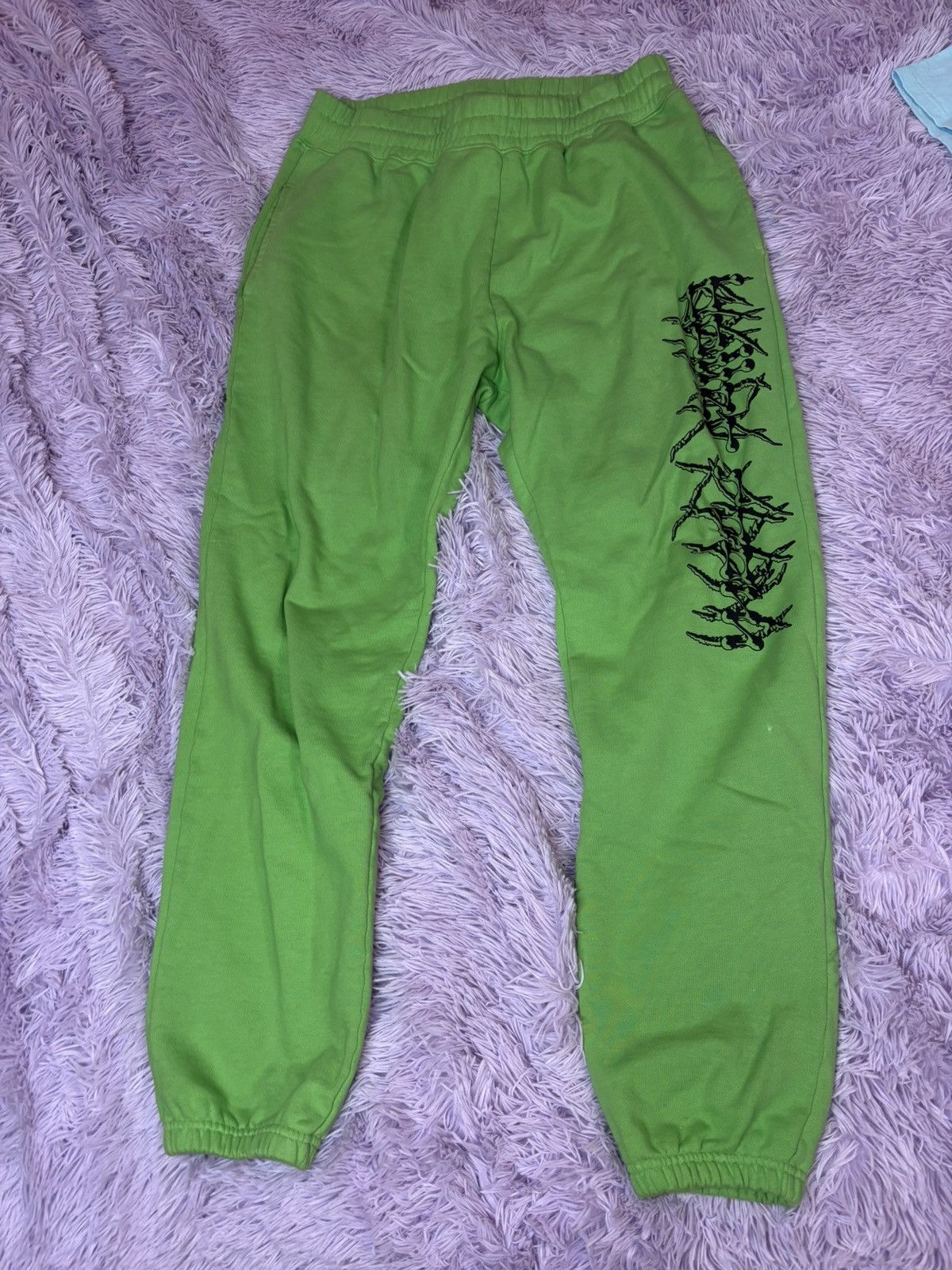 Boiler Room BOILER ROOM Green Gnarcore Sweatpants Size XL Size US 36 / EU 52 - 1 Thumbnail