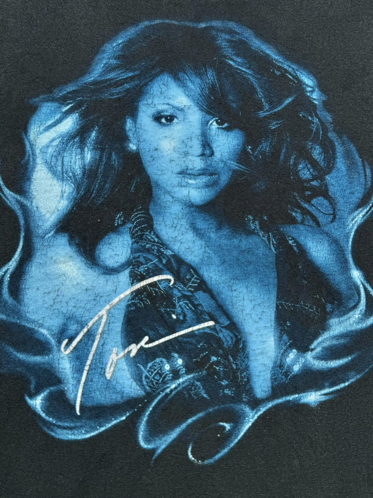 Band Tees × Rap Tees × Vintage Toni Braxton Vintage 90’s Rap Concert Band T-Shirt Size US XL / EU 56 / 4 - 3 Thumbnail