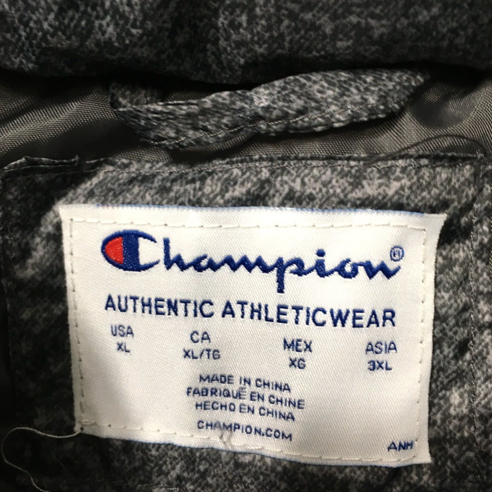Champion Champion Puffer Vest Mens XL Charcoal Gray Full Zip Regular Size XL Gray Vest Mens Champion Size US XL / EU 56 / 4 - 3 Thumbnail