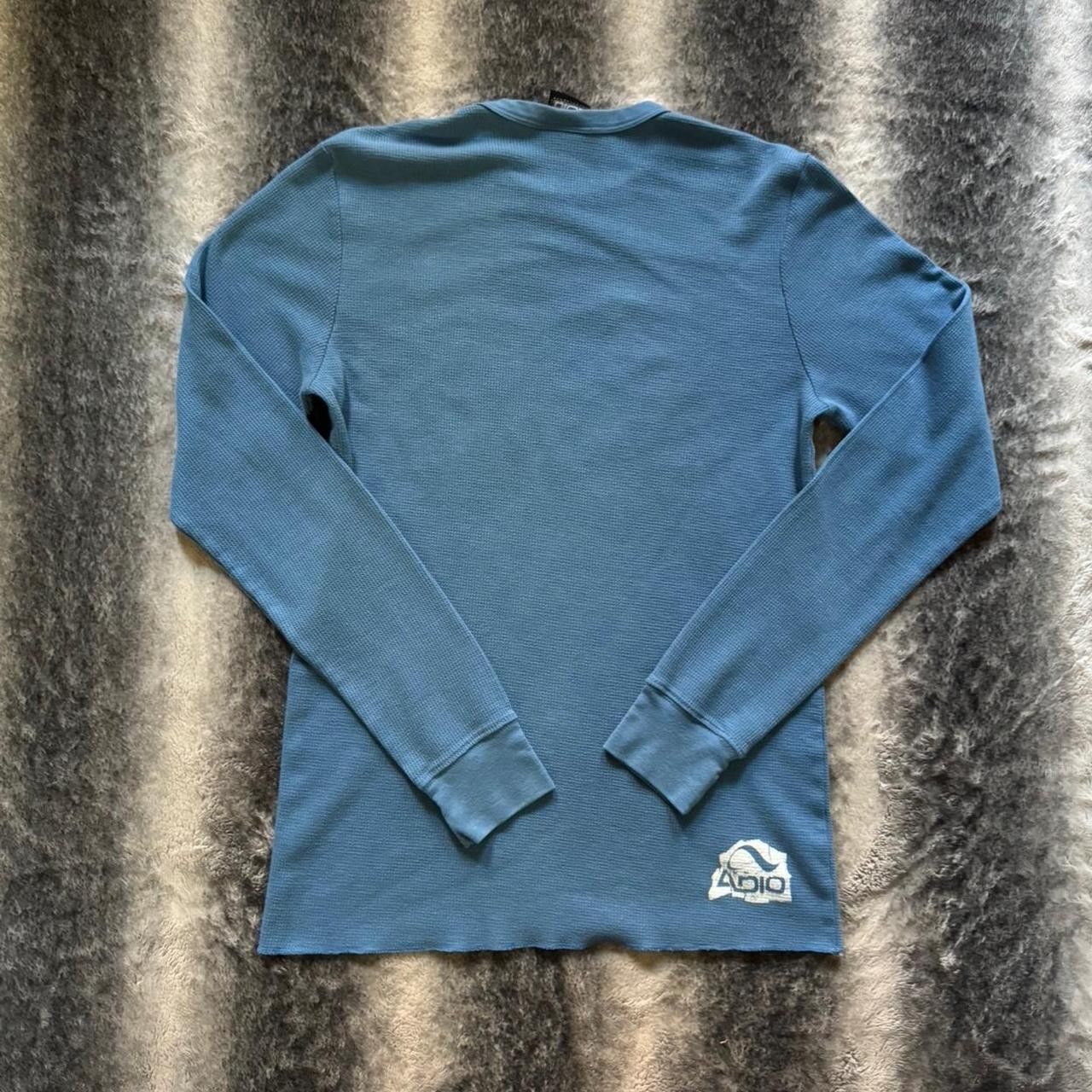 Vintage Vintage Y2K Adio Skater Graphic Blue Longsleeve Thermal Size US XL / EU 56 / 4 - 2 Thumbnail