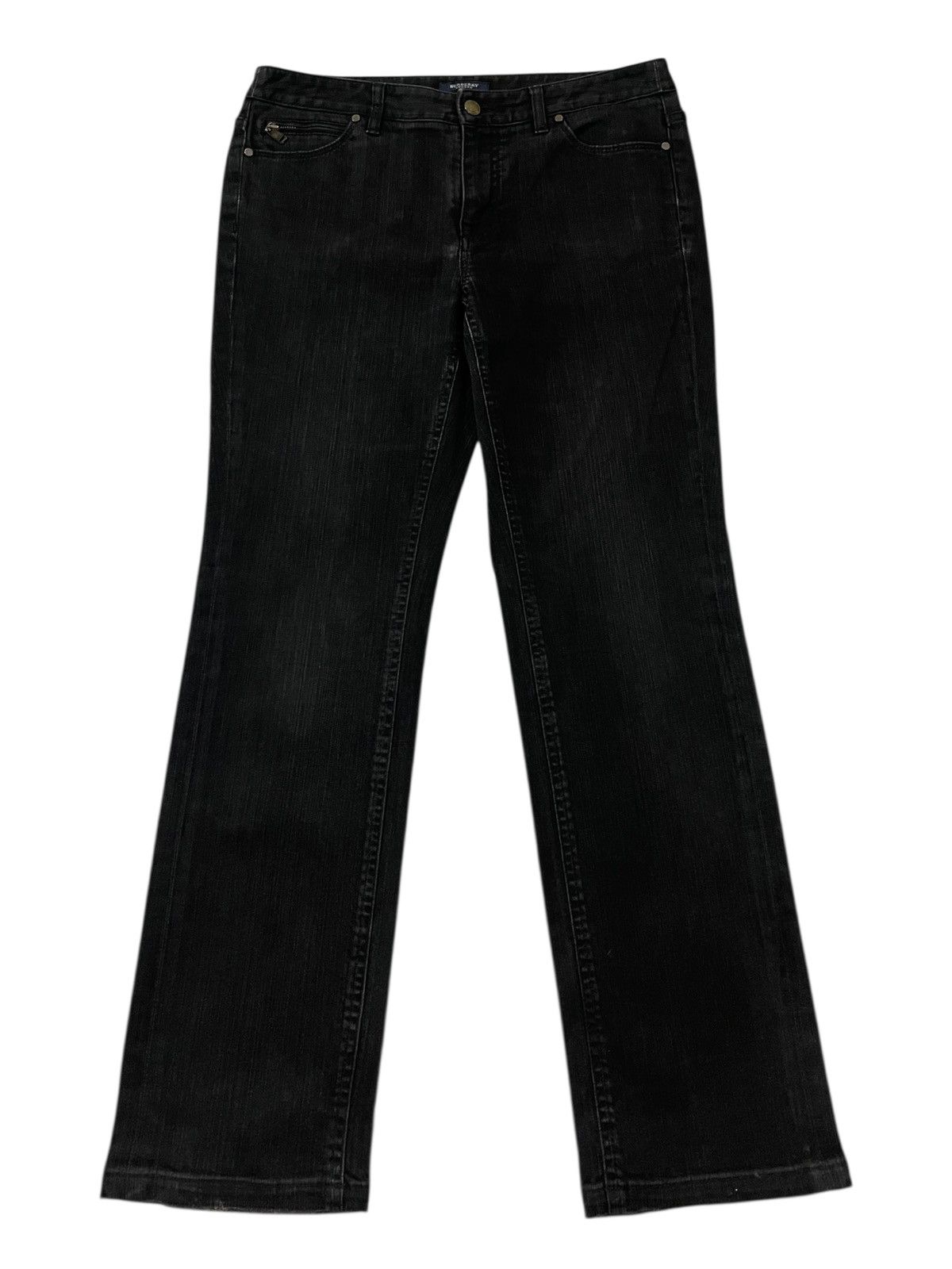 Burberry Burberry London Straight Fit Black Jeans Denim Size US 32 / EU 48 - 1 Thumbnail