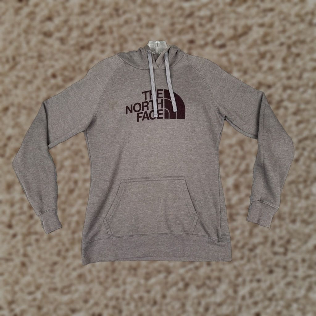 The North Face The North Face Hoodie Women S Gray Pullover Lightweight Jersey Logo Outdoor Womens Size S / US 4 / IT 40 - 1 Thumbnail