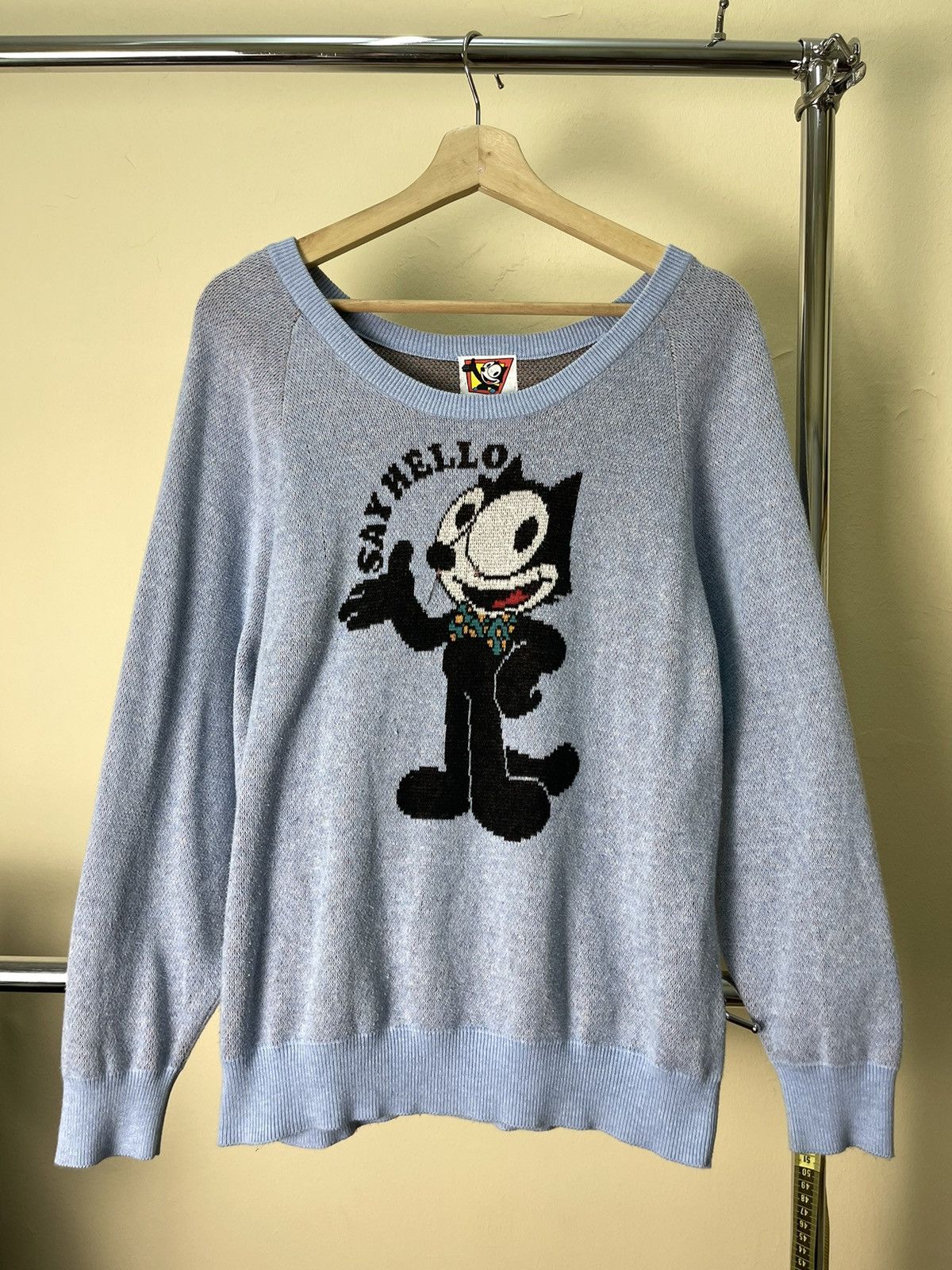 Other Y2K Rodeo Crowns Felix The Cat Sweater Size L / US 10 / IT 46 - 1 Thumbnail