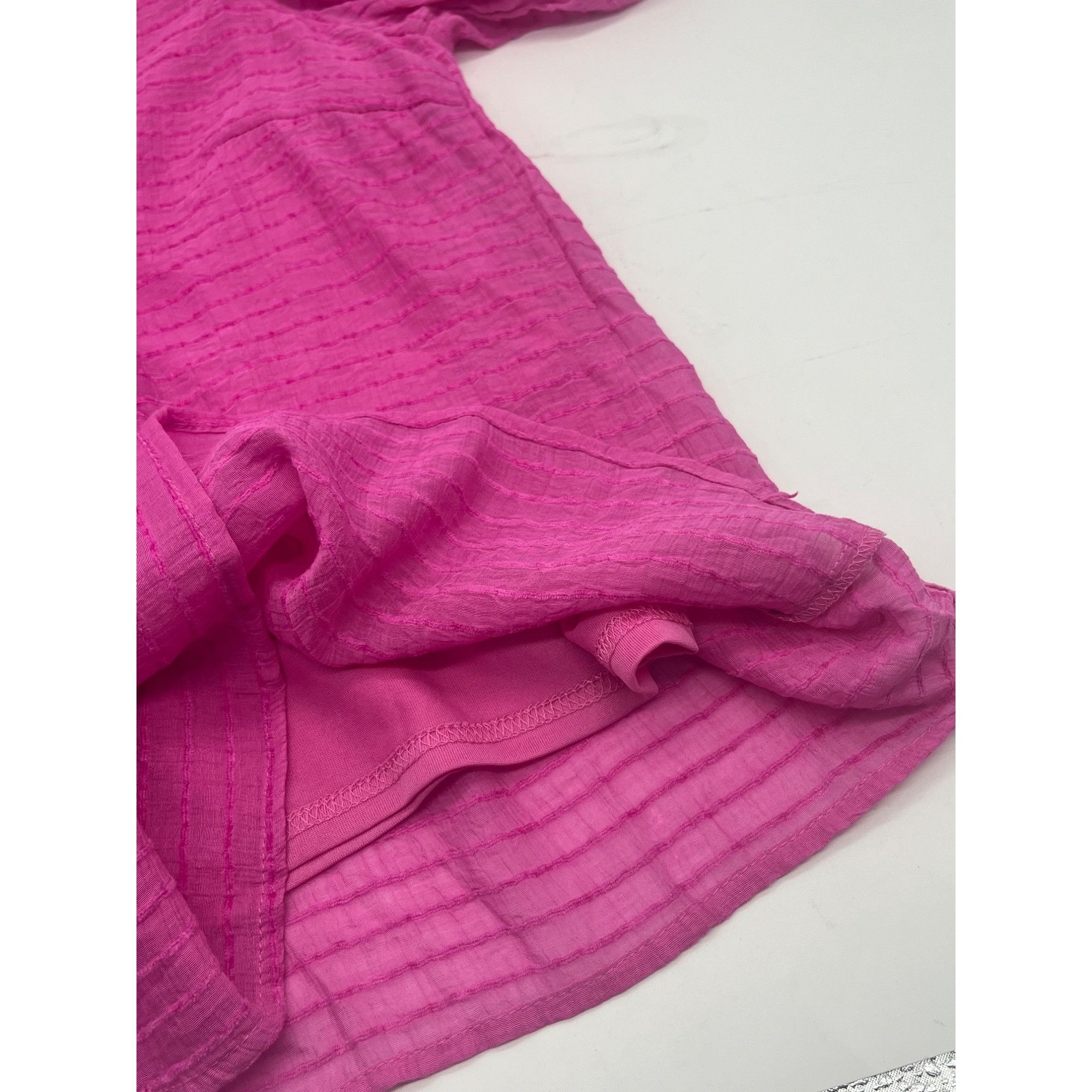 Other Vero Moda VMALMA O-neck Textured Blouse, Pink, Sz. S Size S / US 4 / IT 40 - 5 Thumbnail