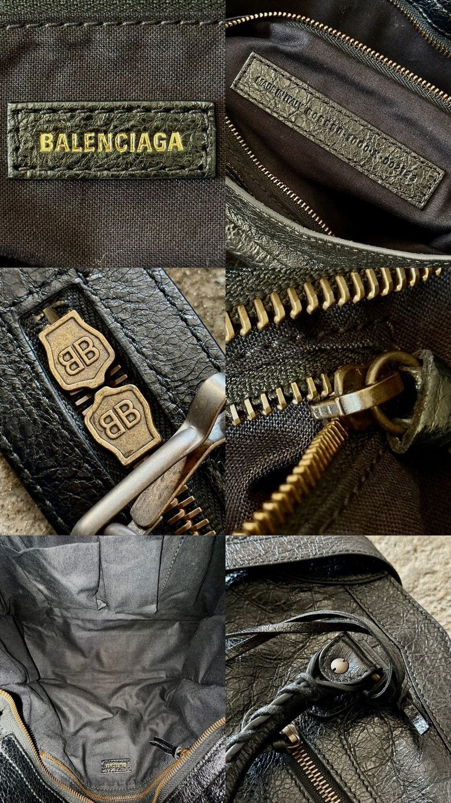 Balenciaga Balenciaga - SS19/22 - Classic Le City Motorcycle - Lambskin Size ONE SIZE - 23 Thumbnail