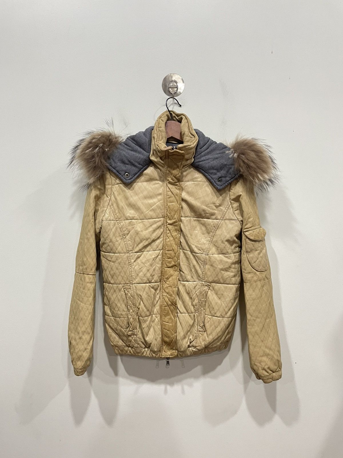 Giorgio Brato × Vintage Giorgio Brato Leather Jacket Size US XXS / EU 40 - 1 Thumbnail