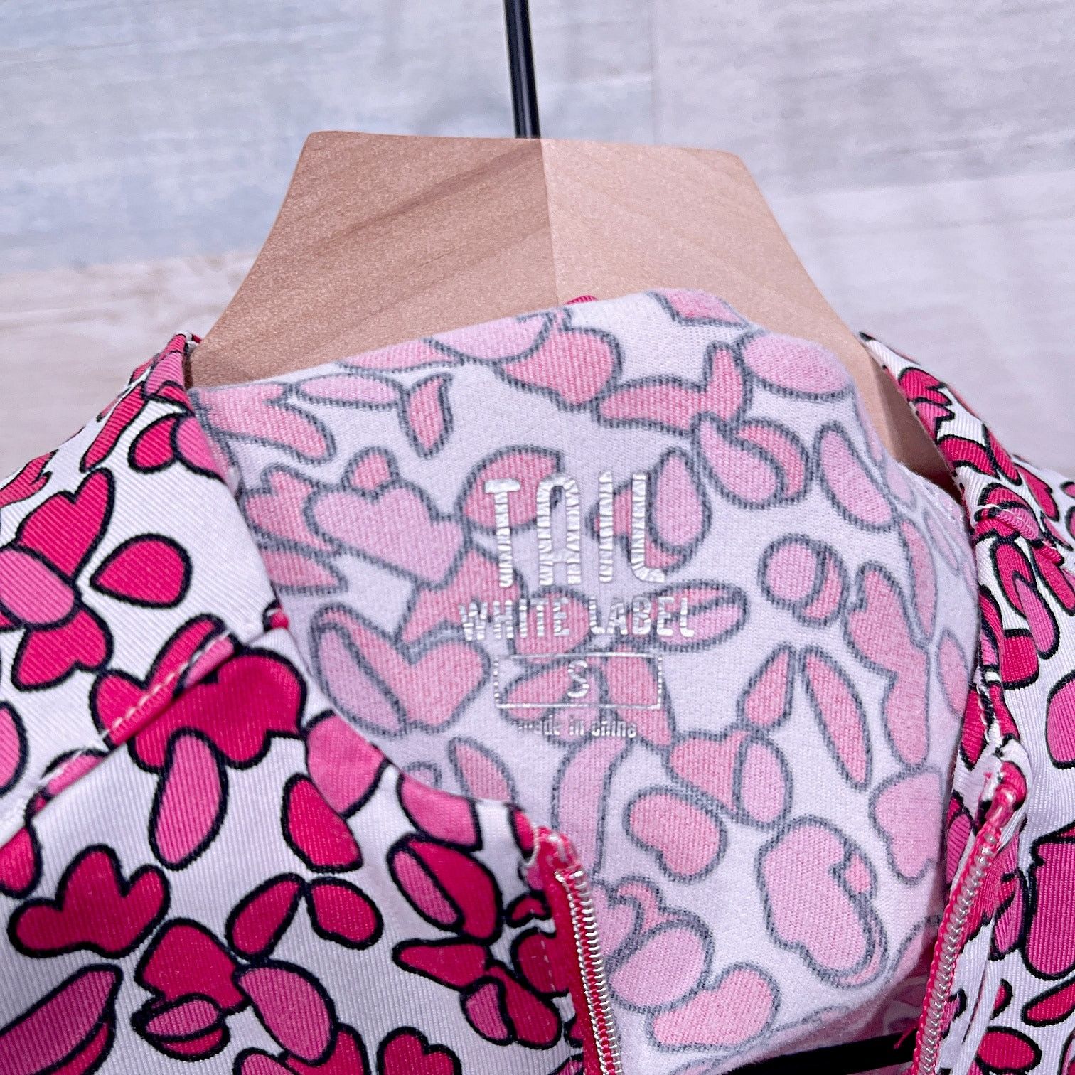 Other TAIL Long Sleeve UV Golf 1/4 Zip Top Pink White Womens Small Size S / US 4 / IT 40 - 6 Thumbnail
