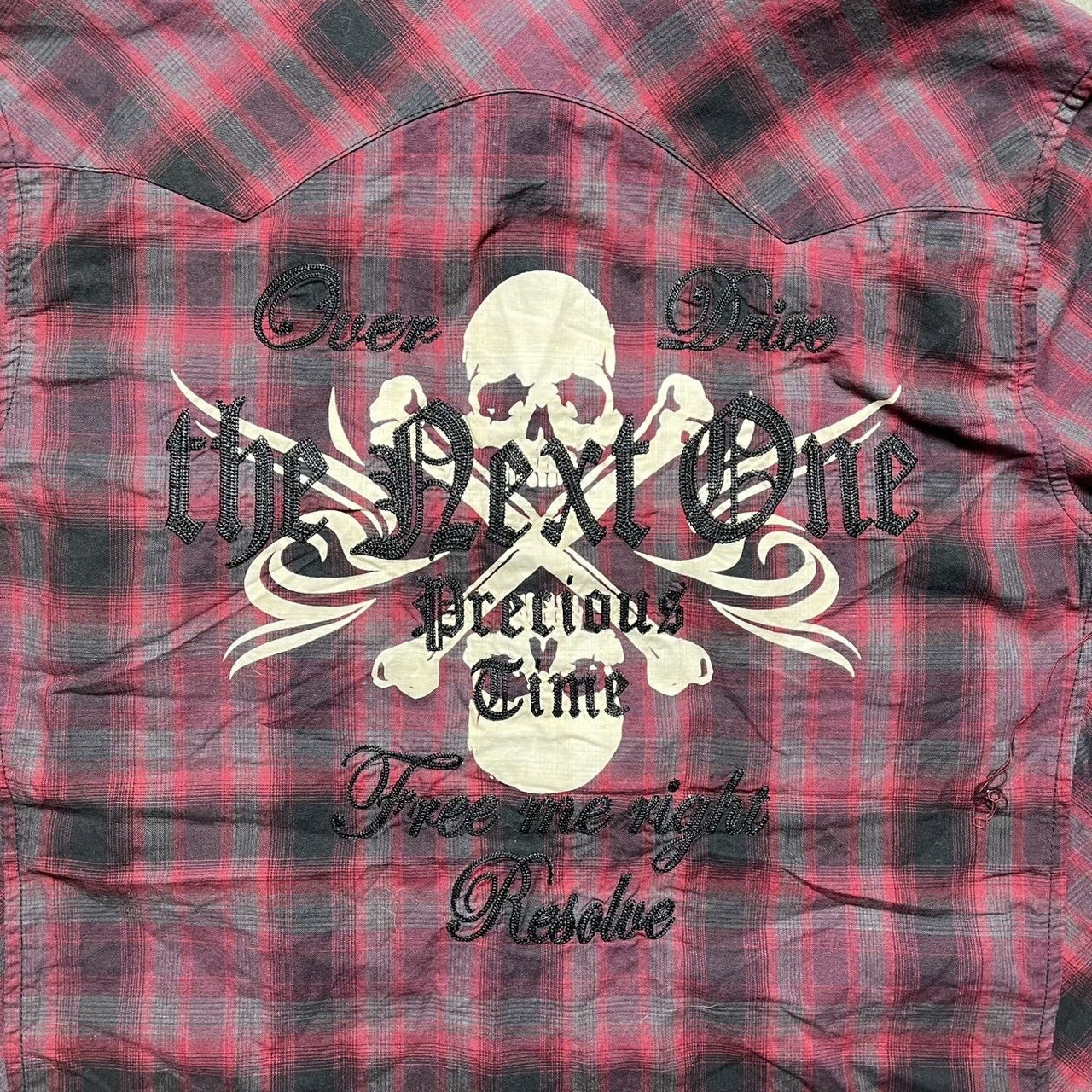 Japanese Brand × semanticdesign Semantic Design Paid Short Sleeve Shirt Size L / US 10 / IT 46 - 12 Thumbnail
