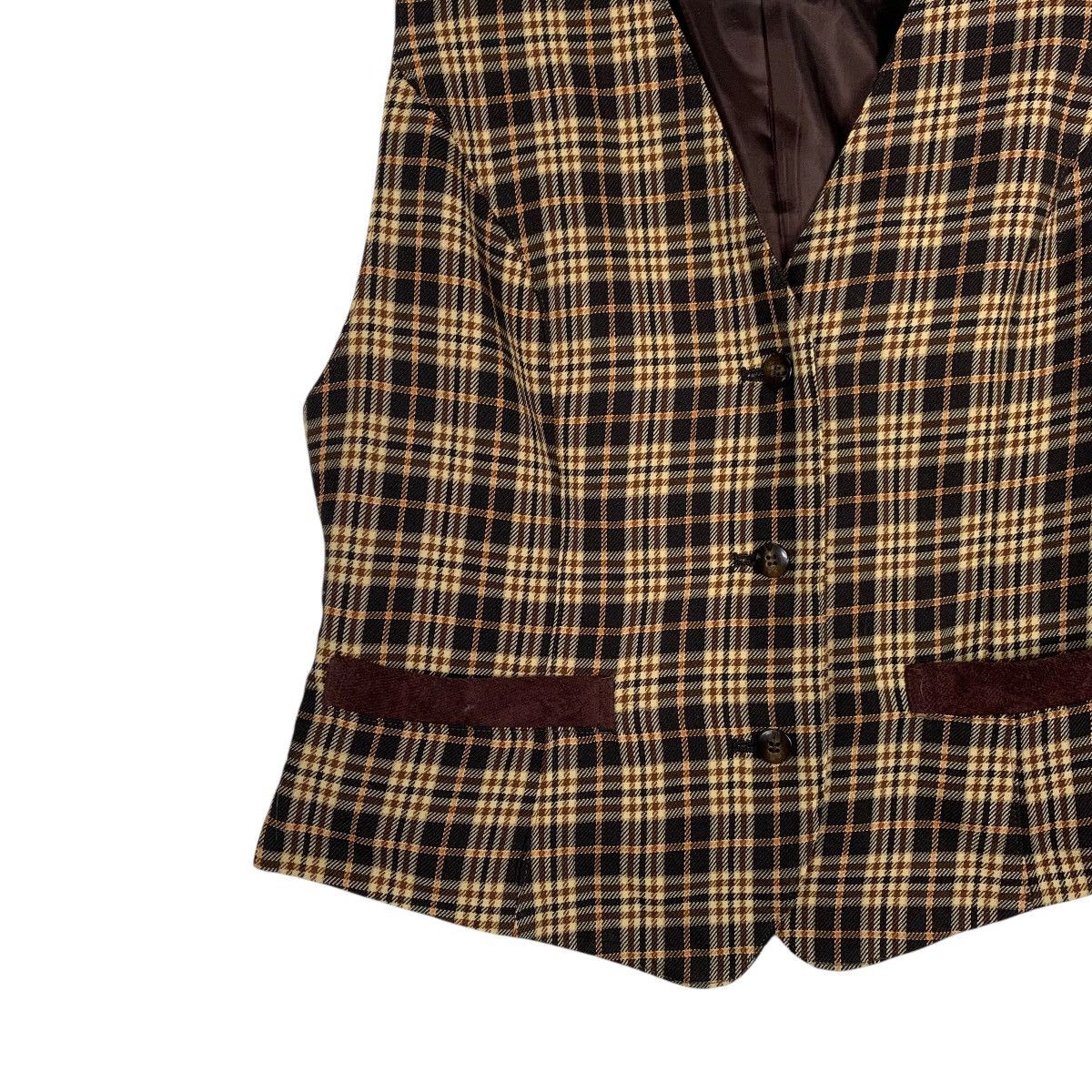 Balenciaga Balenciaga Nova Check Vest Size L / US 10 / IT 46 - 3 Thumbnail