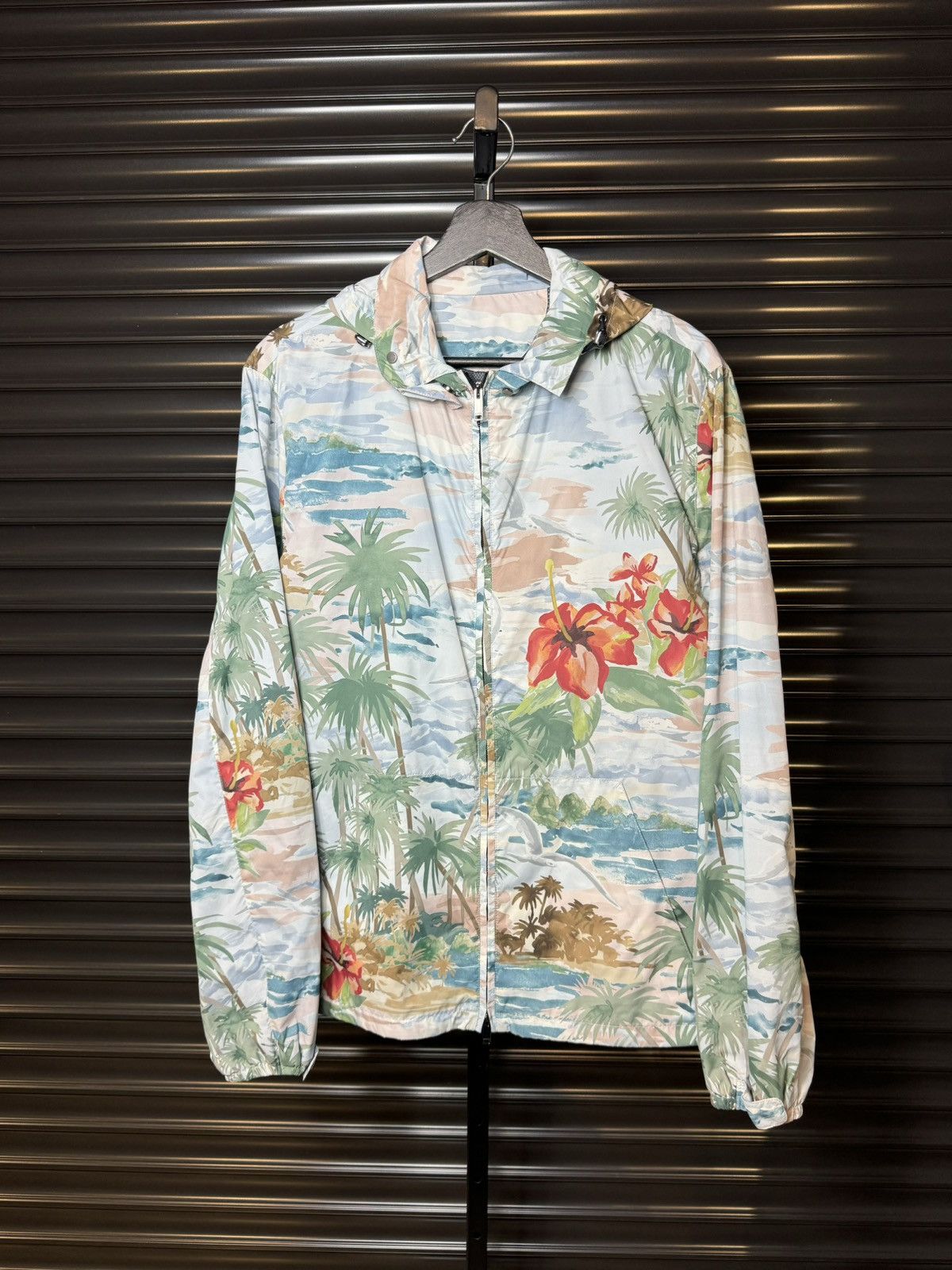 Valentino Valentino Kway Floral Windbreaker Jacket Retail $2350 - 50 Size US M / EU 48-50 / 2 - 1 Thumbnail
