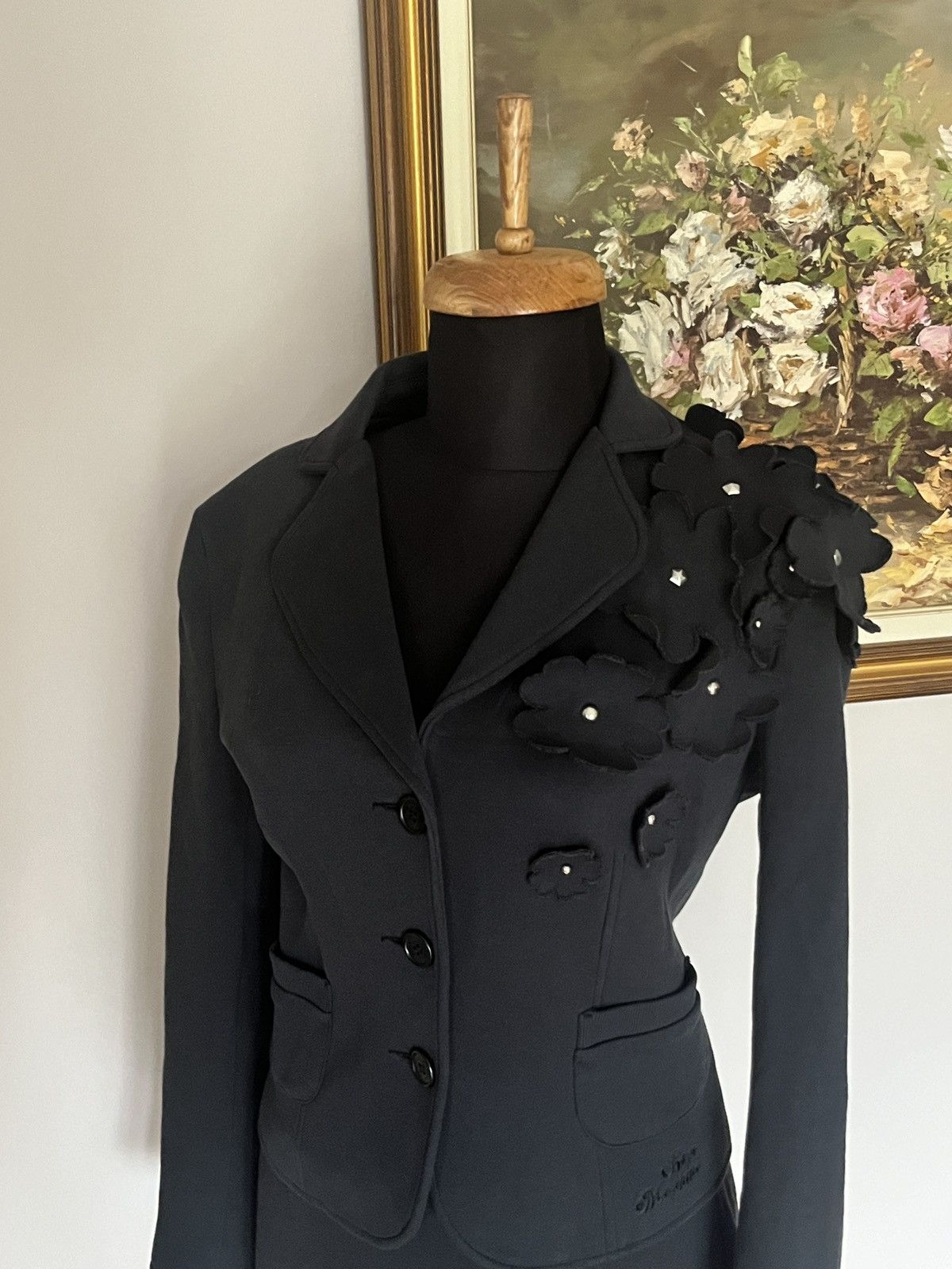 Love Moschino × Moschino Moschino Flower Aplique Suit Set Size M / US 6-8 / IT 42-44 - 2 Thumbnail