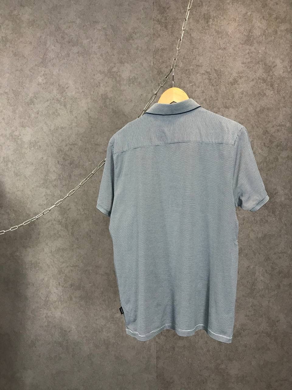 Hugo Boss Hugo Boss designer striped polo tee Size US XL / EU 56 / 4 - 6 Thumbnail