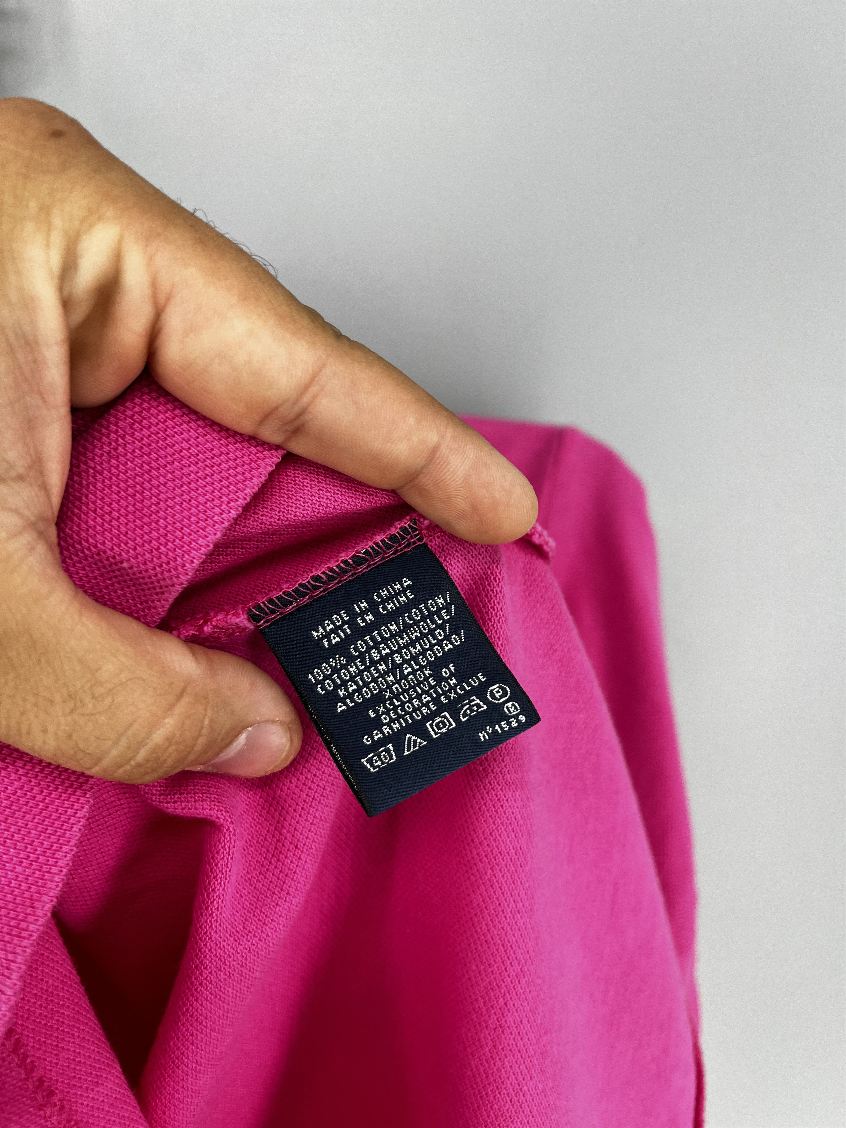 Polo Ralph Lauren Vintage Y2K Polo Ralph Lauren T-Shirt Size L in Pink Size L / US 10 / IT 46 - 10 Thumbnail