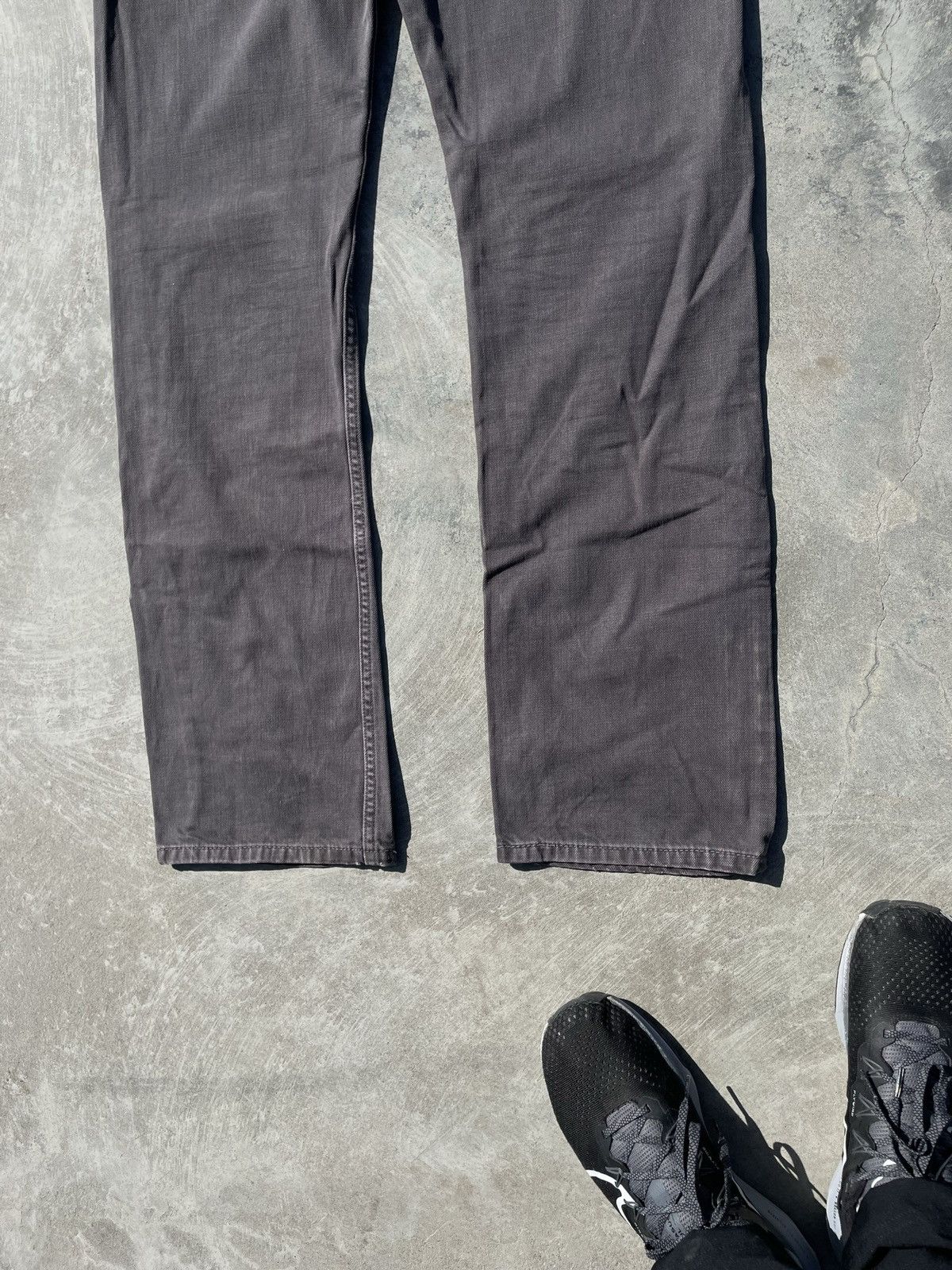 Levi's 🔥 VINTAGE 90s LEVIS 505 GREY FADED Y2K Fit Jeans Pants 🔥 Size US 33 - 7 Thumbnail
