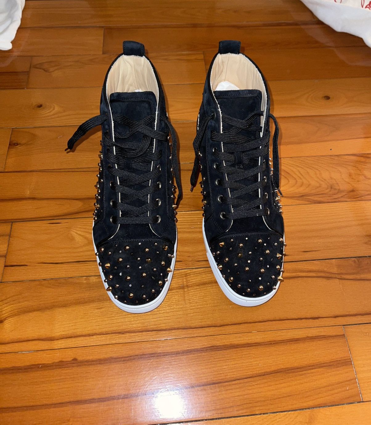 Christian Louboutin × Designer Christian Louboutin Milky Louis Flat Veau Vel/GG Size US 9 / EU 42 - 1 Thumbnail