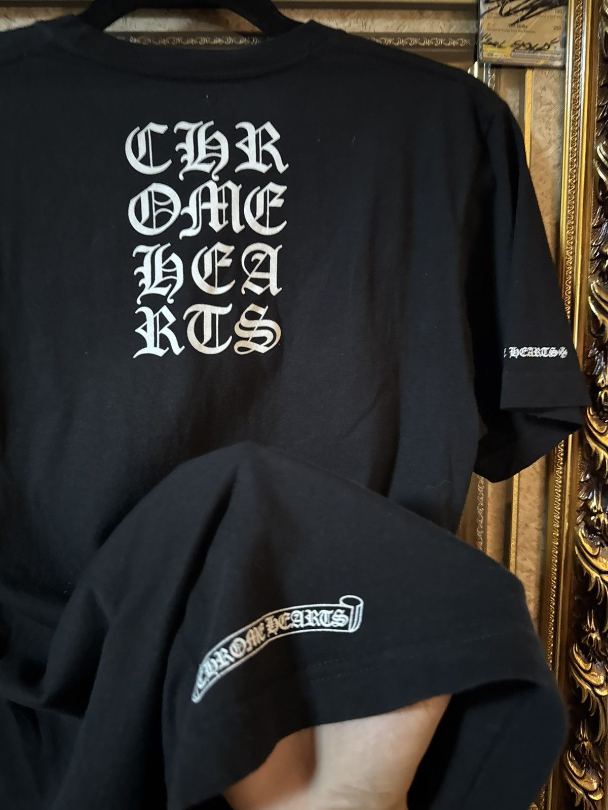 Chrome Hearts Chrome Hearts Block logo shirt Size US S / EU 44-46 / 1 - 5 Thumbnail