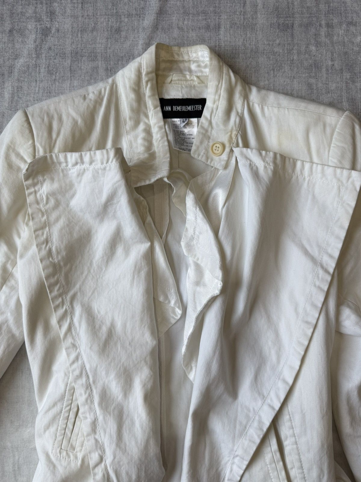 Ann Demeulemeester Ann Demeulemeester AW04 Trench Coat Size US XS / EU 42 / 0 - 2 Thumbnail
