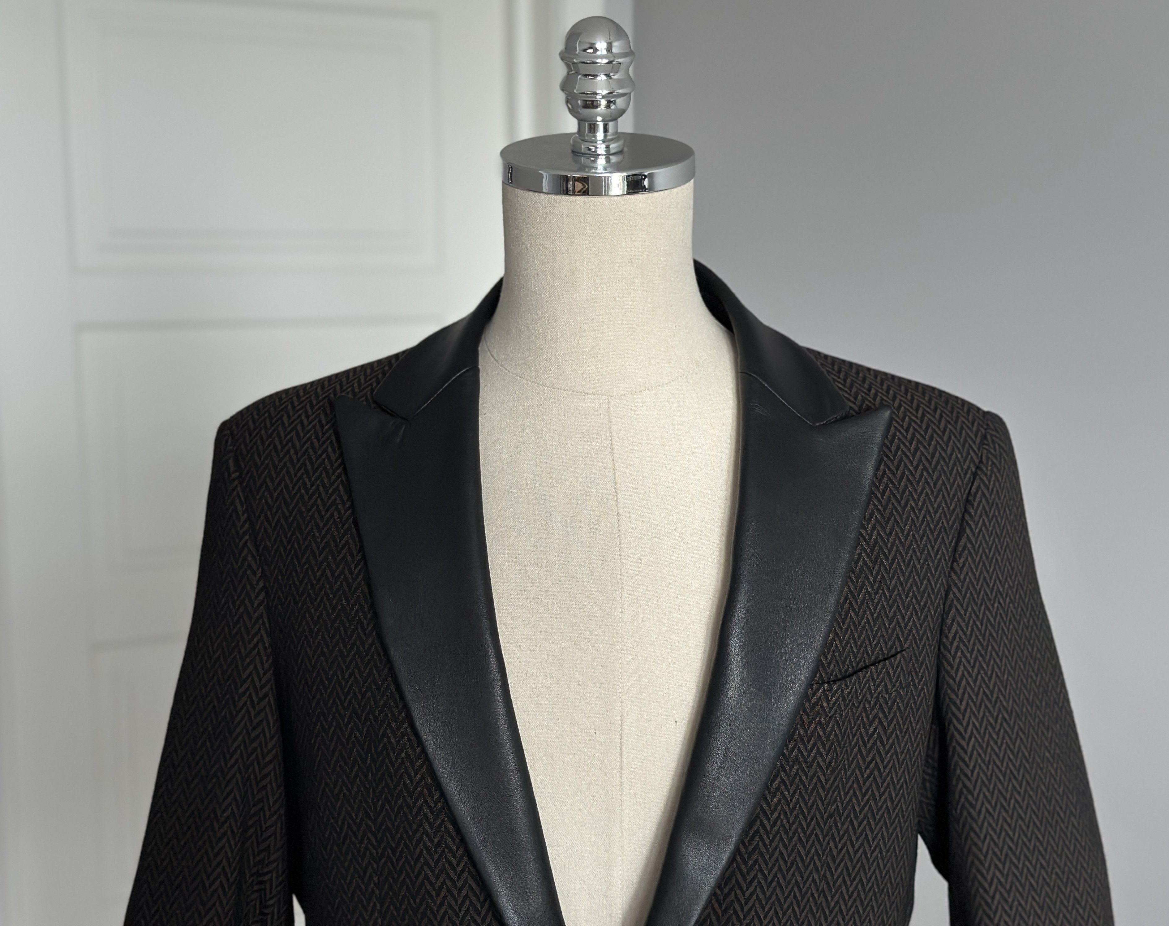 Emporio Armani EMPORIO ARMANI Antinea SRL Blazer Jacket MadeInItaly Luxury Size 44R - 19 Thumbnail