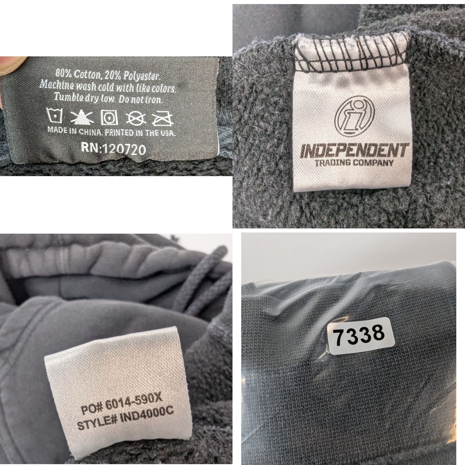 The Hundreds The Hundreds Hoodie Sweater Mens Medium Black Skate Logo Graphic Streetwear Size US M / EU 48-50 / 2 - 9 Thumbnail