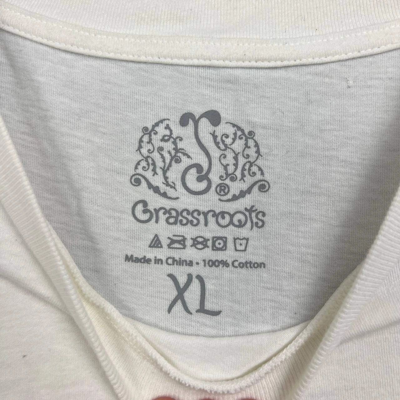 Grassroots California Greg Lutzka Shirt Men Beige Short Sleeve Cotton XL Size US XL / EU 56 / 4 - 6 Thumbnail