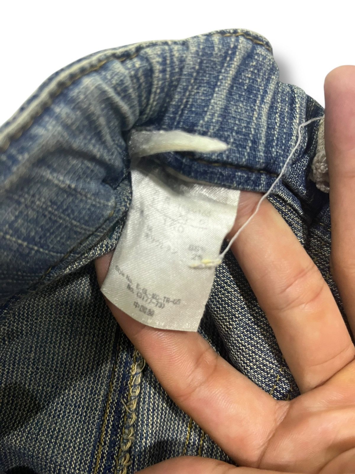If Six Was Nine × Japanese Brand × Le Grande Bleu (L.G.B.) 🇯🇵 Y2K JAPANESE BRAND FLARE WASHED BLUE PANT Size 28" / US 6 / IT 42 - 6 Thumbnail
