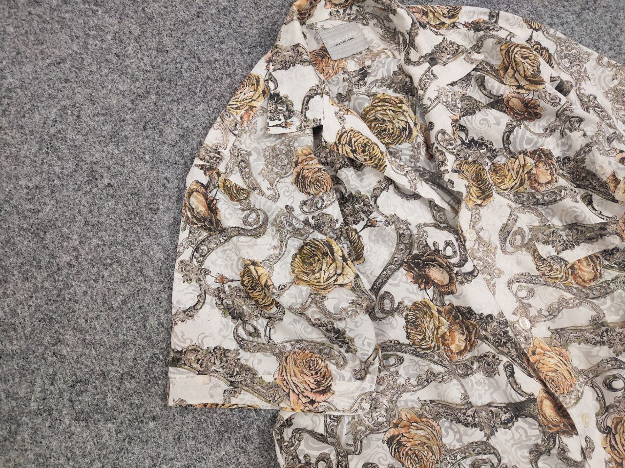 Japanese Brand Vintage 90's ElVencedor Uomo Japan Light Prin Flowers Shirt Size US L / EU 52-54 / 3 - 7 Thumbnail