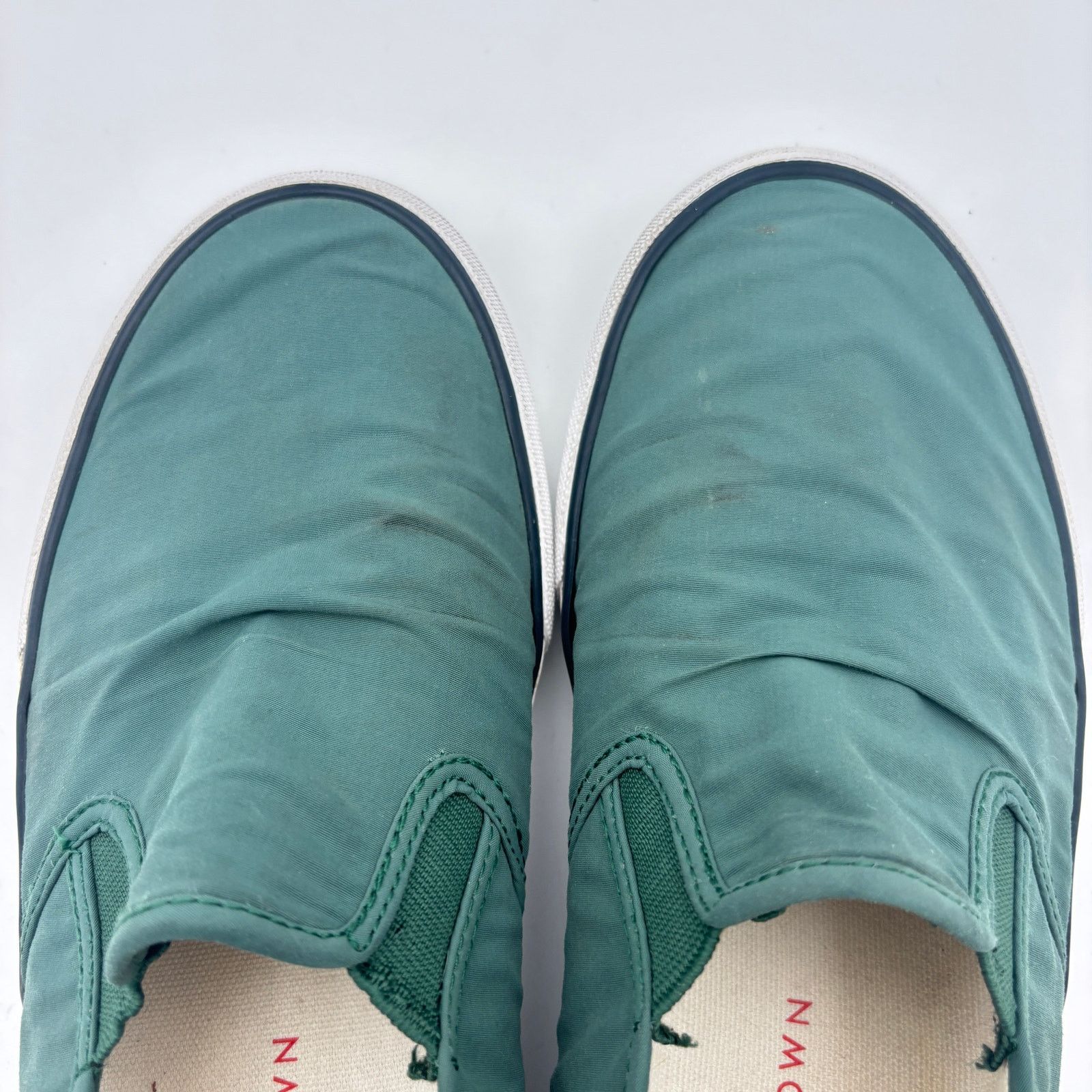 Orlebar Brown Orlebar Brown Doug Storm Green Slip On Sneakers Men's 10 Size US 10 / EU 43 - 11 Thumbnail
