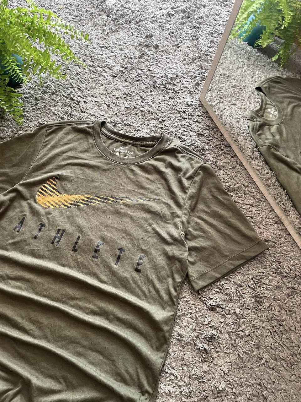 Nike × Vintage 00s Nike T-Shirt Streetwear Vintage Big Logo Swoosh Rare Size US S / EU 44-46 / 1 - 4 Thumbnail