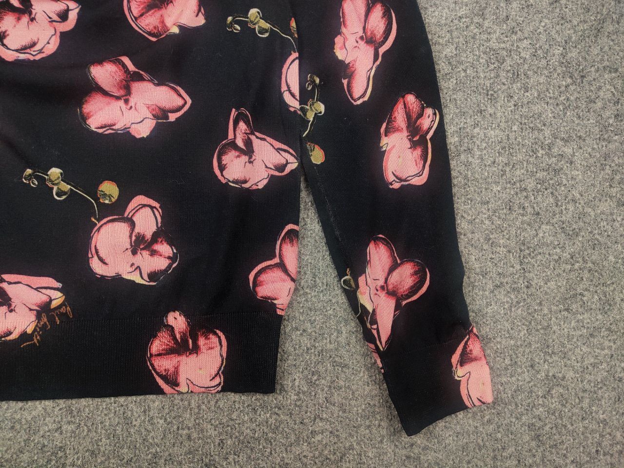 Paul Smith Paul Smith Orchid Logo Cotton Jumper Crew Neck Sweatshirt Size US S / EU 44-46 / 1 - 11 Thumbnail