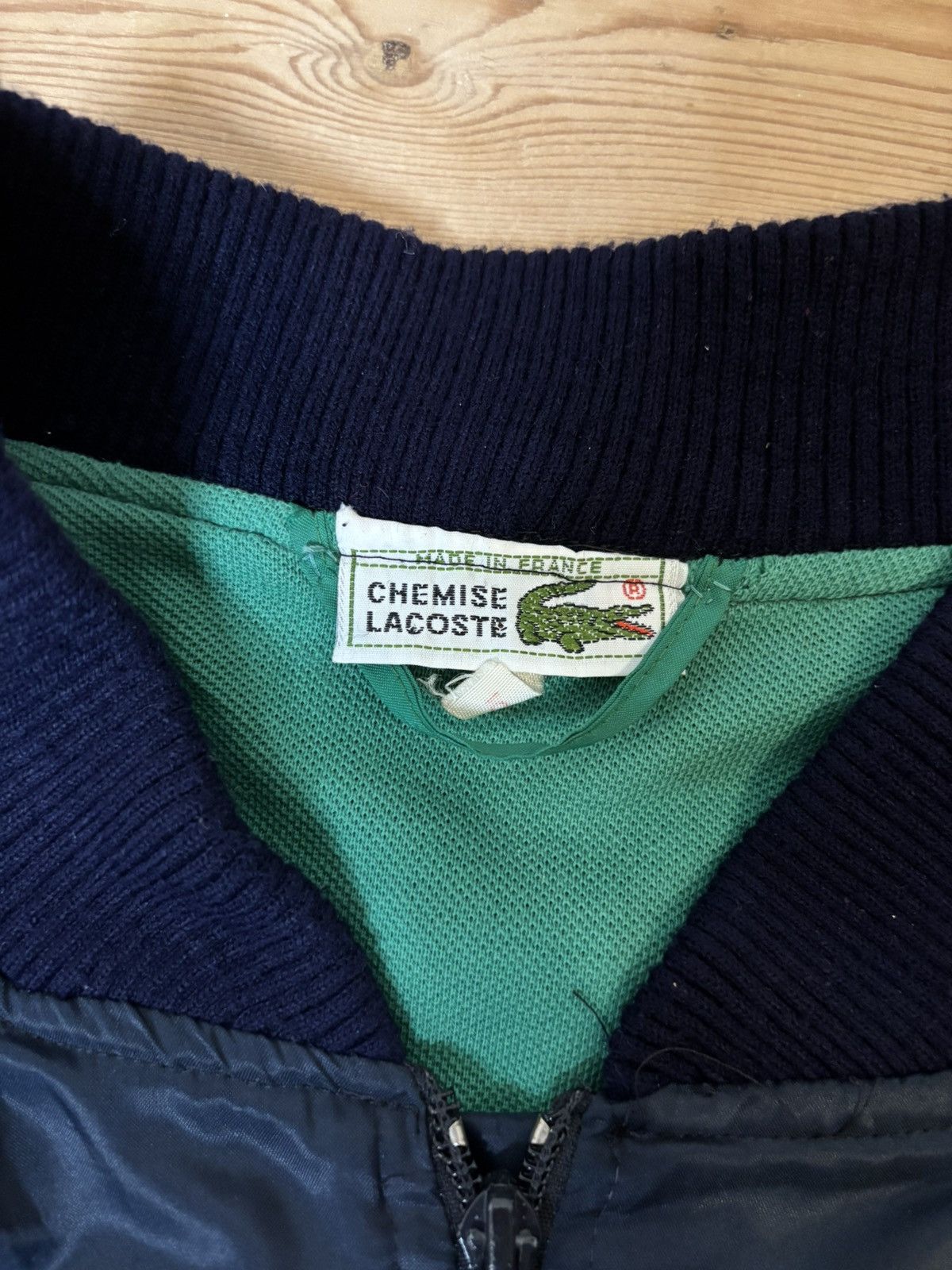 Lacoste Lacoste Chemise Vintage Bomber Made in France Size 5 XL Size US XL / EU 56 / 4 - 3 Thumbnail