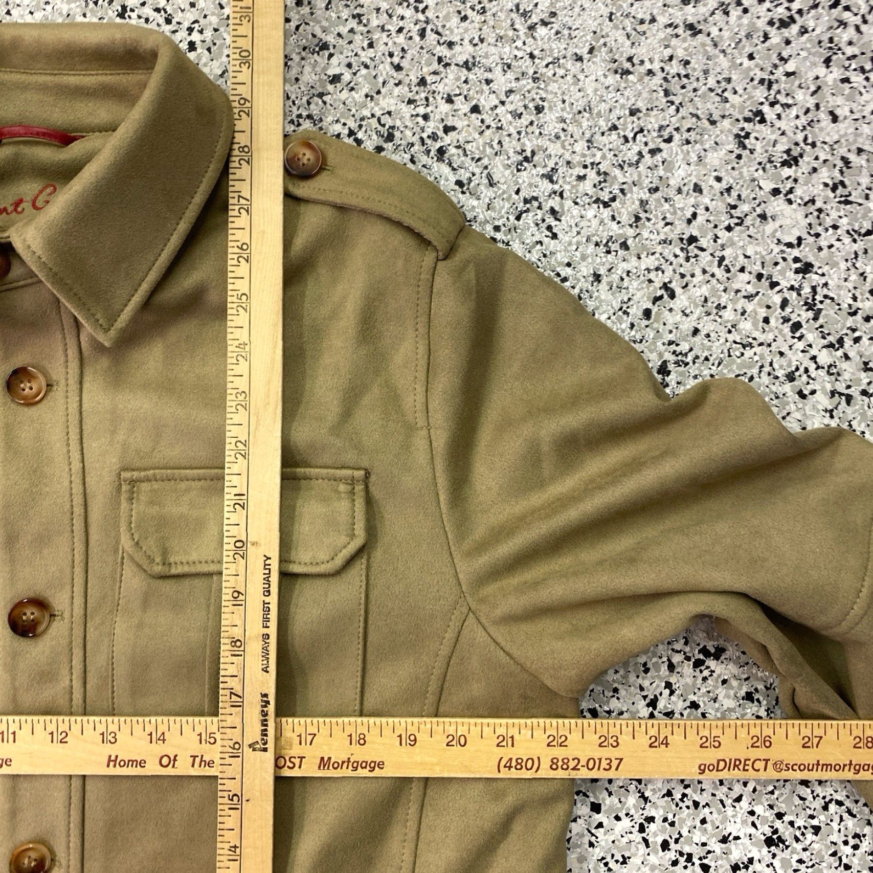 Robert Graham Robert Graham Vegan Suede Utility Jacket Button Full Zip Front Size M NEW NWT Size US M / EU 48-50 / 2 - 4 Thumbnail