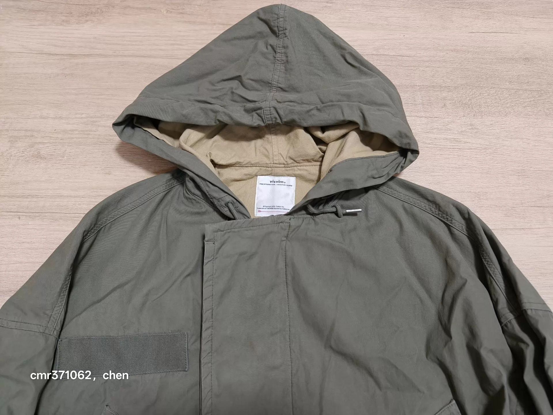 Visvim VISVIM 20SS PATTERSON OVERCOAT C/NY Olive 1 (Oversized) Size US S / EU 44-46 / 1 - 2 Thumbnail