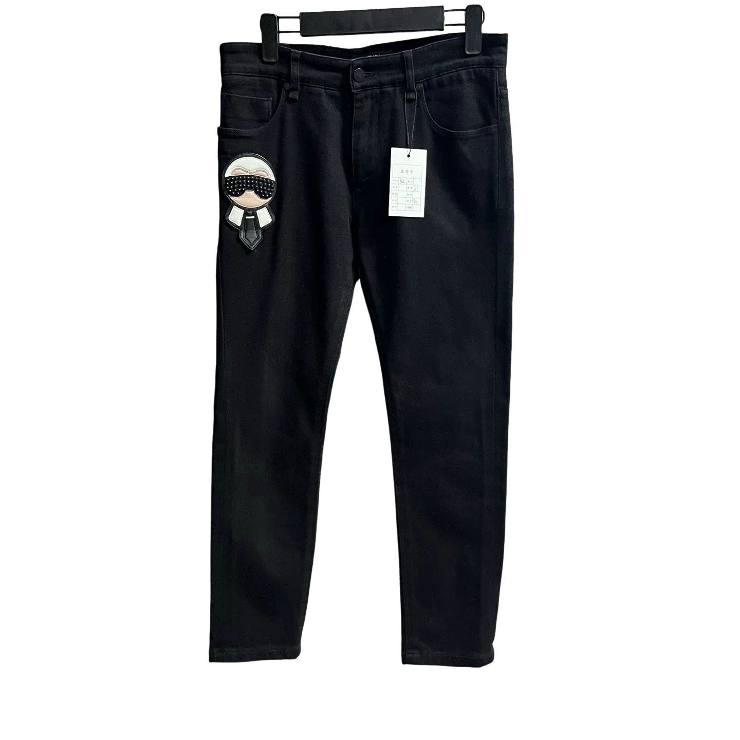Fendi Fendi Karl Patch Denim Jeans 32 Size US 32 / EU 48 - 1 Thumbnail