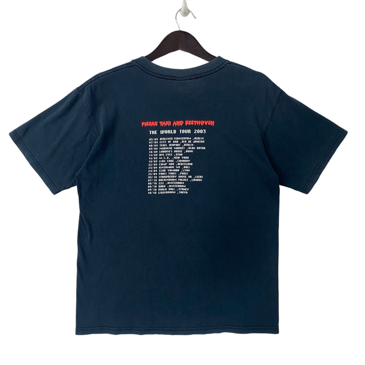Band Tees 💥VINTAGE BEETHOVEN and PIERRE TAKI world tour 2003 shirt Size US M / EU 48-50 / 2 - 2 Thumbnail