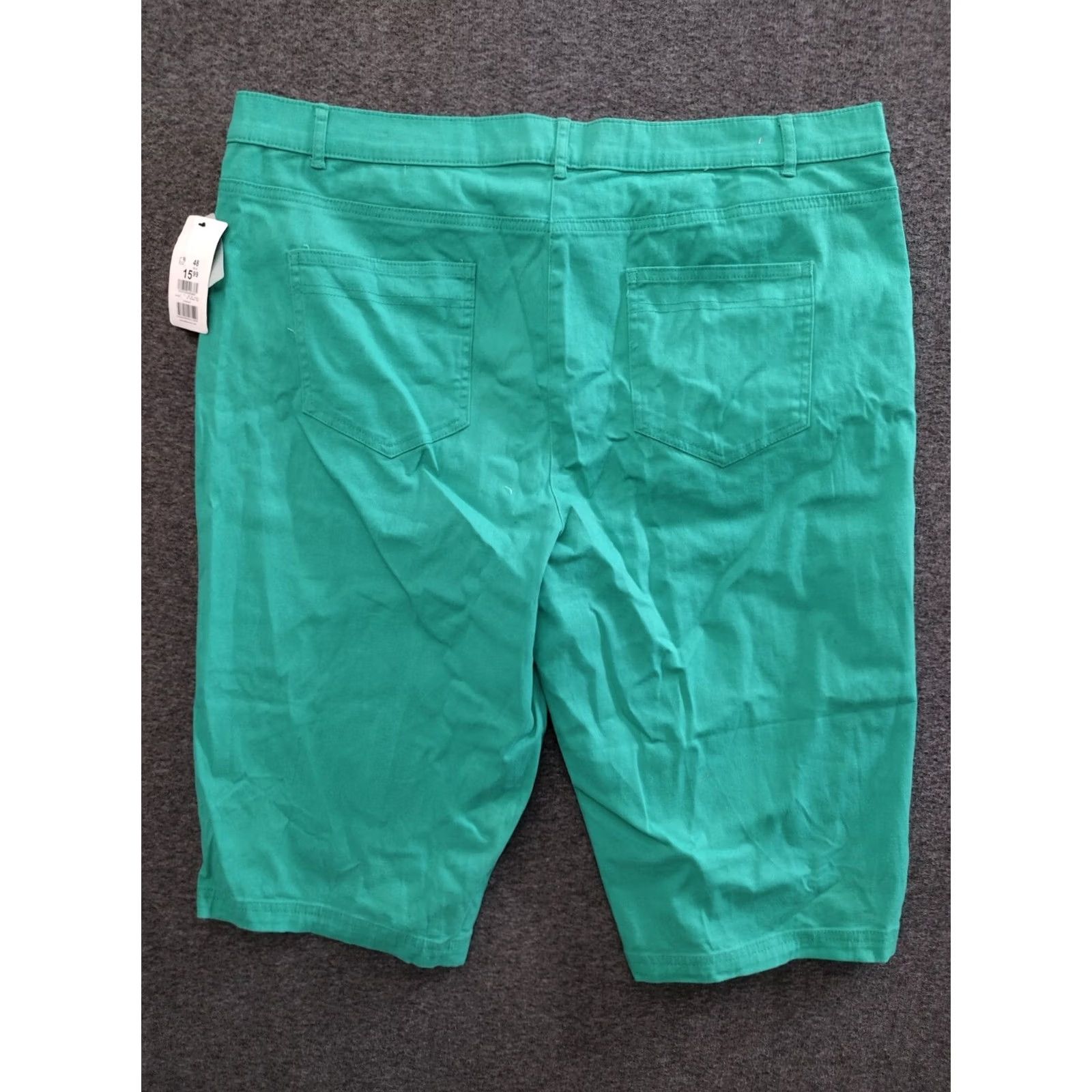 Vintage Bexley's Woman Chino Shorts Shirt? Size 34" / US 12 / IT 48 - 2 Thumbnail