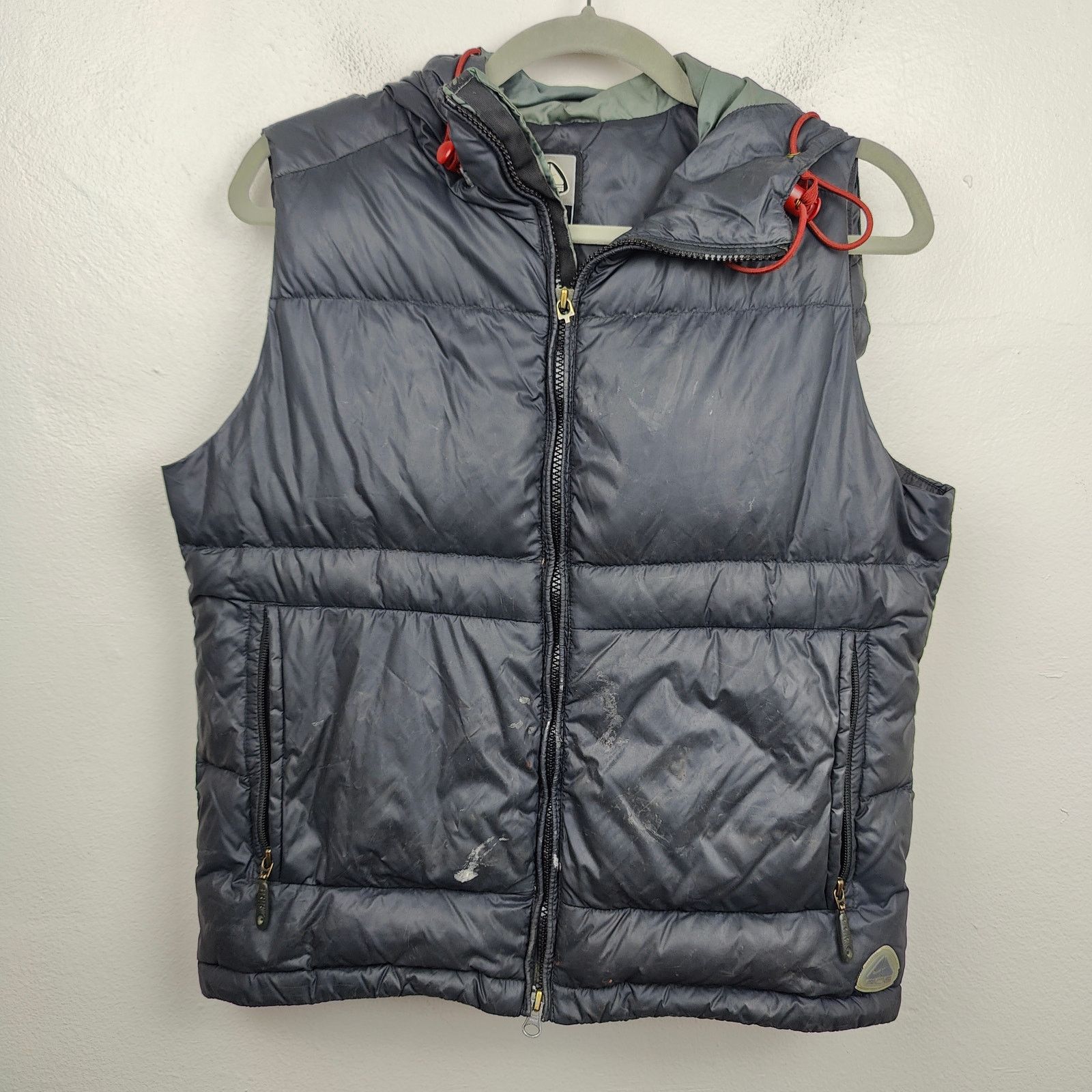Nike Vintage Y2K Nike ACG Down Puffer Vest Womens Small Blue Size S / US 4 / IT 40 - 1 Thumbnail