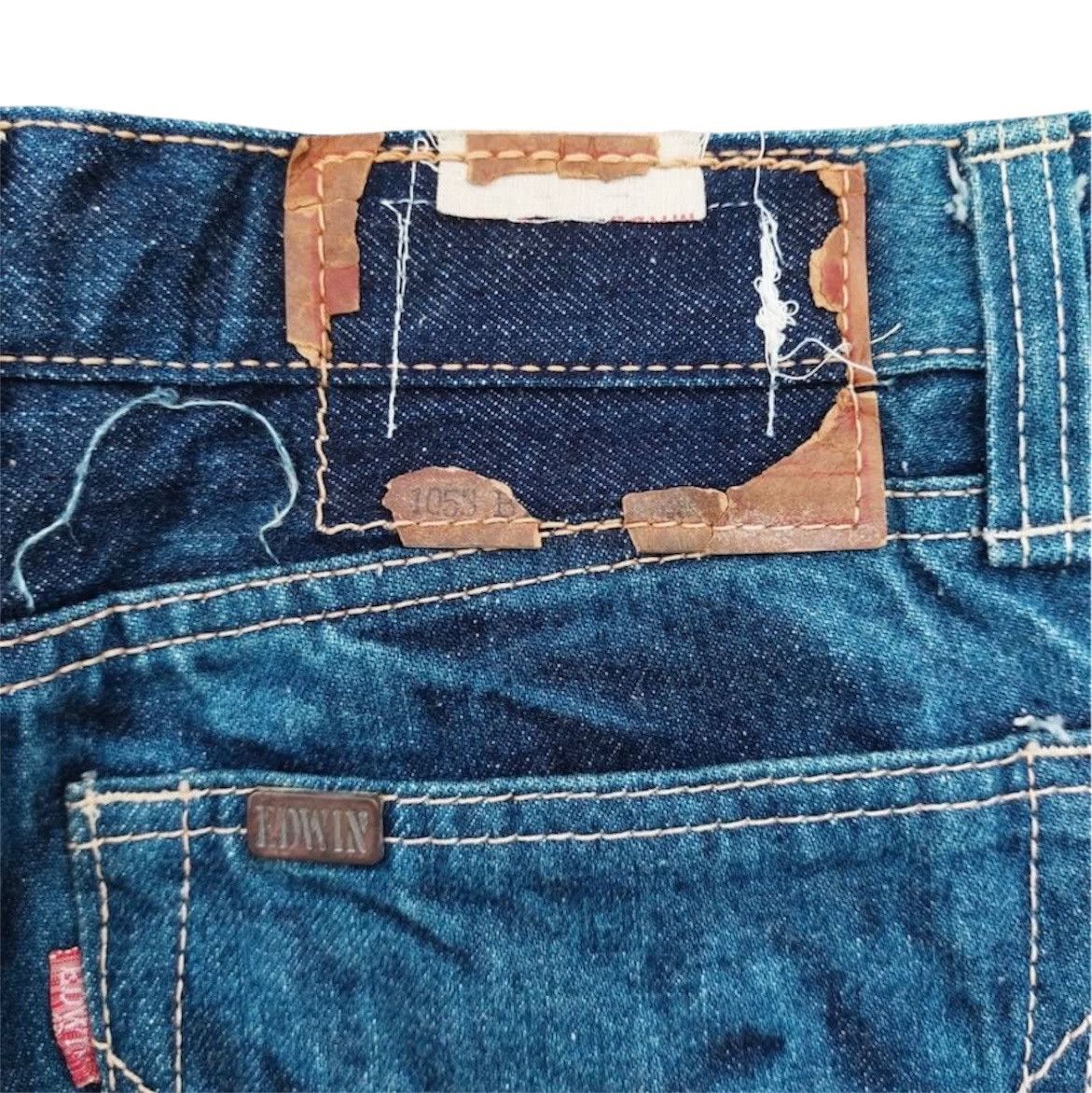 Edwin Vintage 1970s Edwin Jeans Size US 30 / EU 46 - 5 Thumbnail