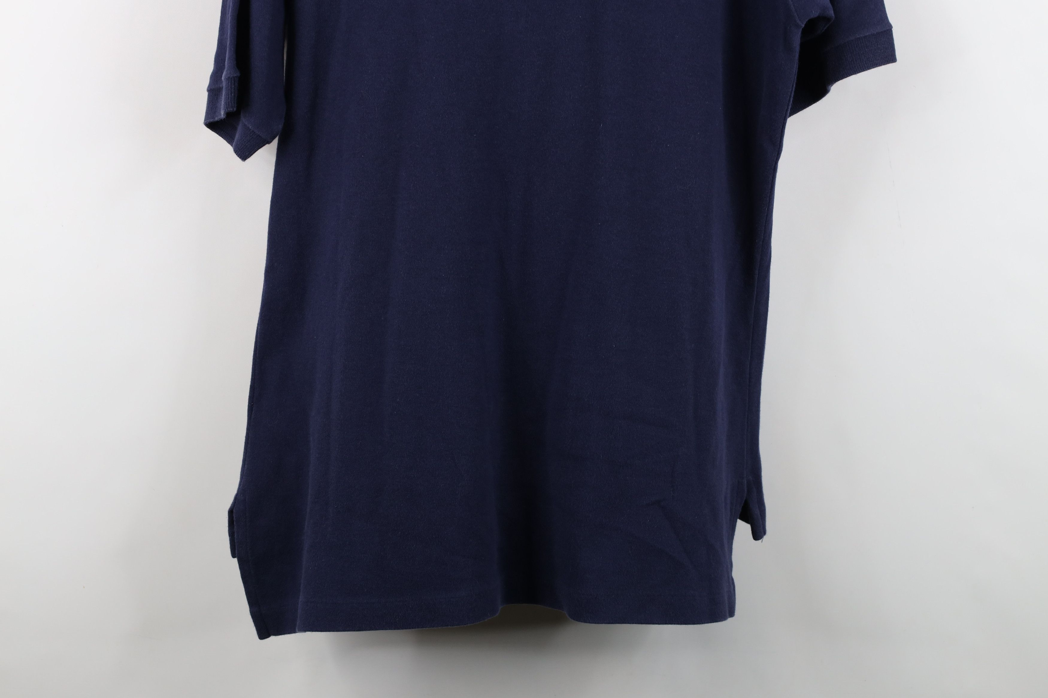 Vintage Vintage 80s 90s Detroit Tigers Baseball Polo Shirt Blue USA Size US L / EU 52-54 / 3 - 14 Thumbnail