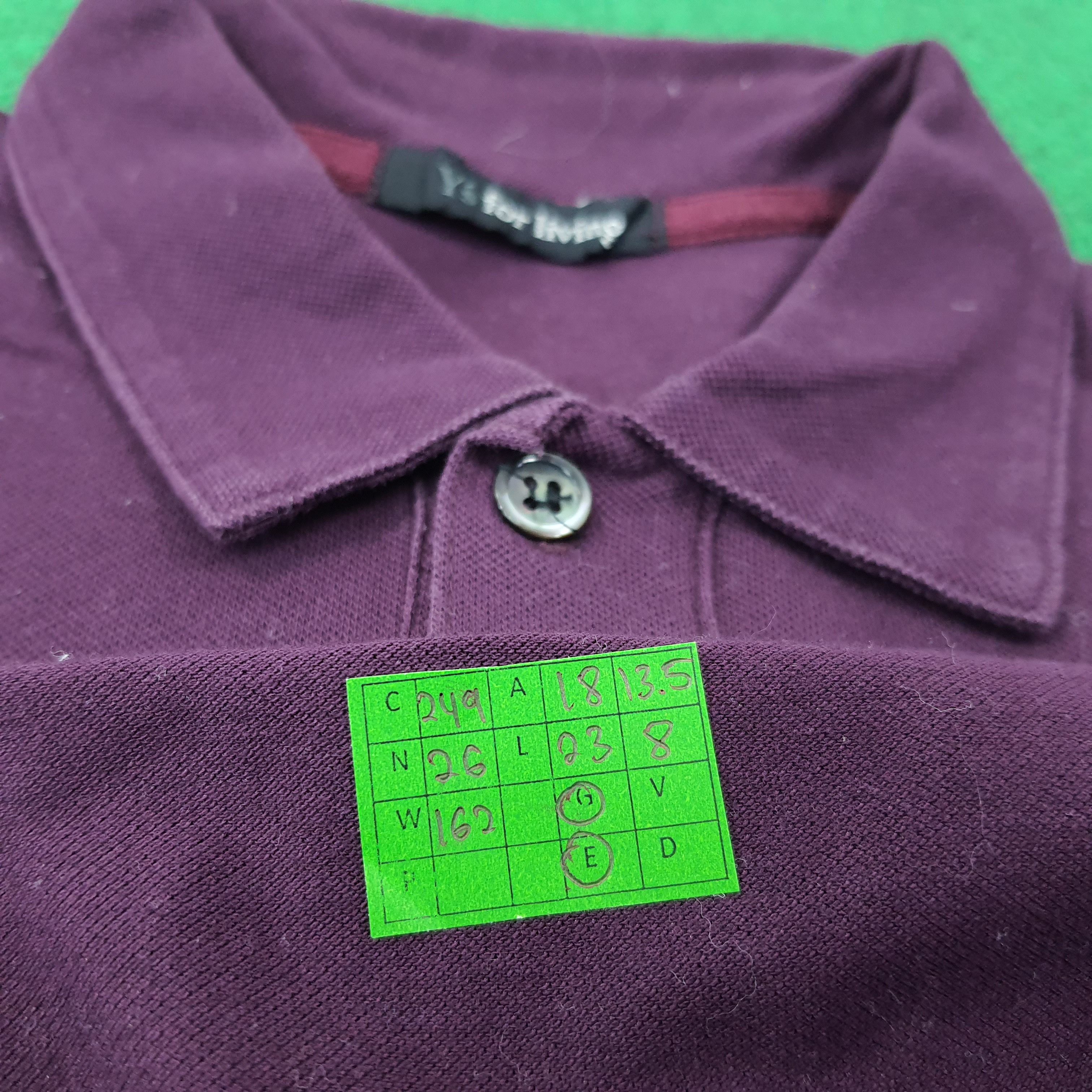 Y's Vintage Y's for Living by Yohji Yamamoto Polo Shirt C249N26 Size S / US 4 / IT 40 - 7 Thumbnail