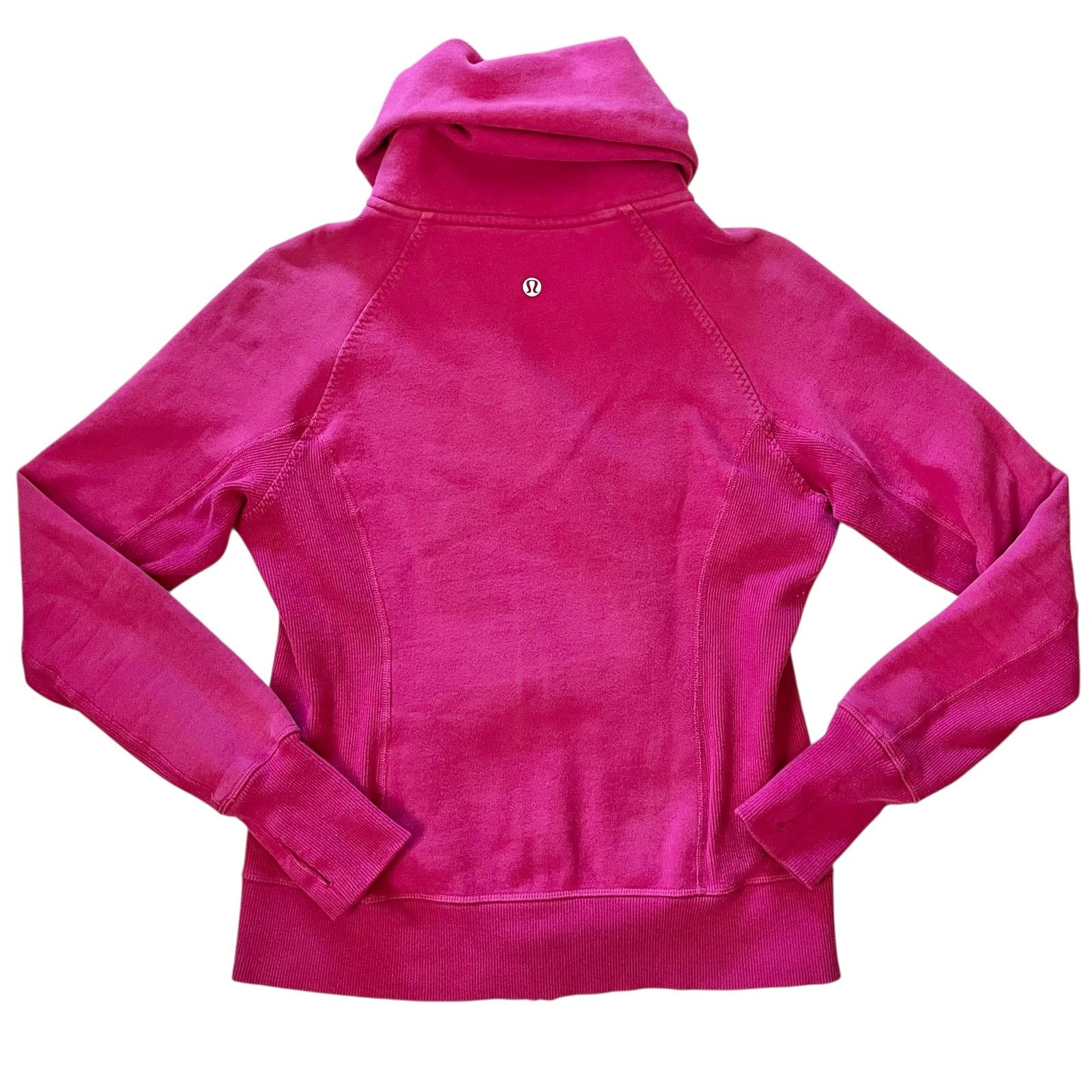 Lululemon Lululemon Calm & Cozy Raspberry / Guava Lava Jacket Size 6 Size M / US 6-8 / IT 42-44 - 2 Thumbnail
